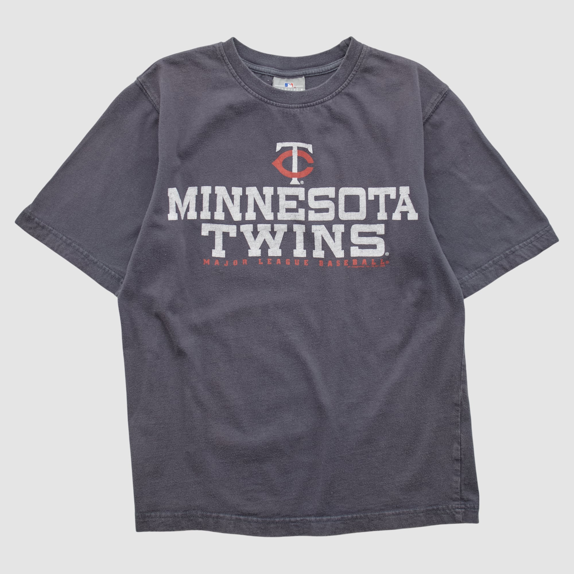 Minnesota Twins Genuine Merchandise 2000s T-shirt - Charcoal - Yth L