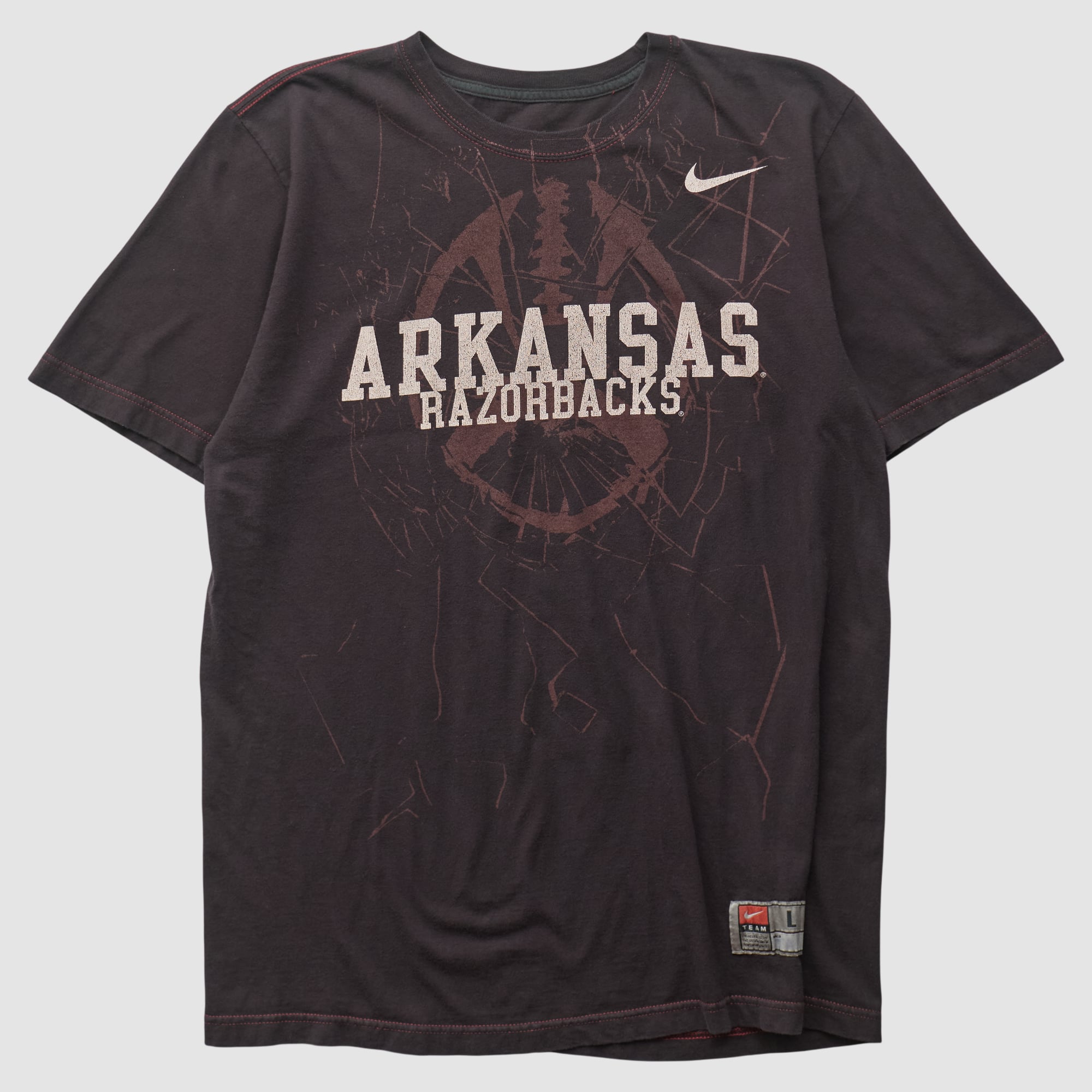 Arkansas Razorbacks Nike 2010s T-shirt - Black - M