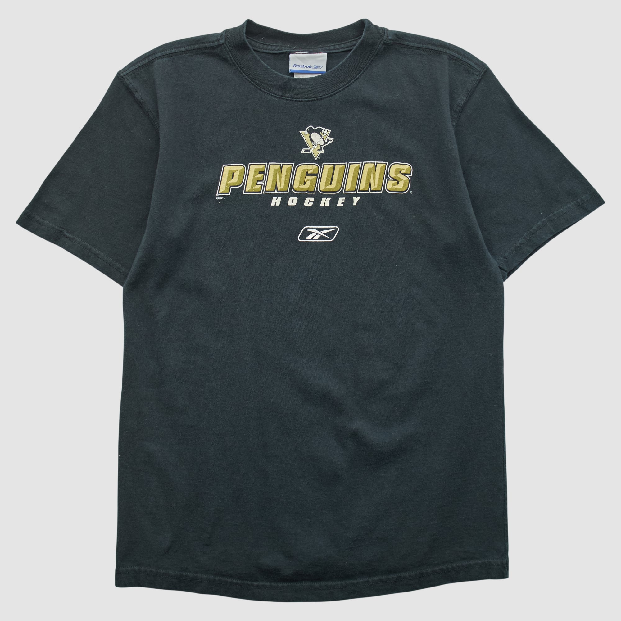 Pittsburgh Penguins Reebok 2000s T-shirt - Black - XS