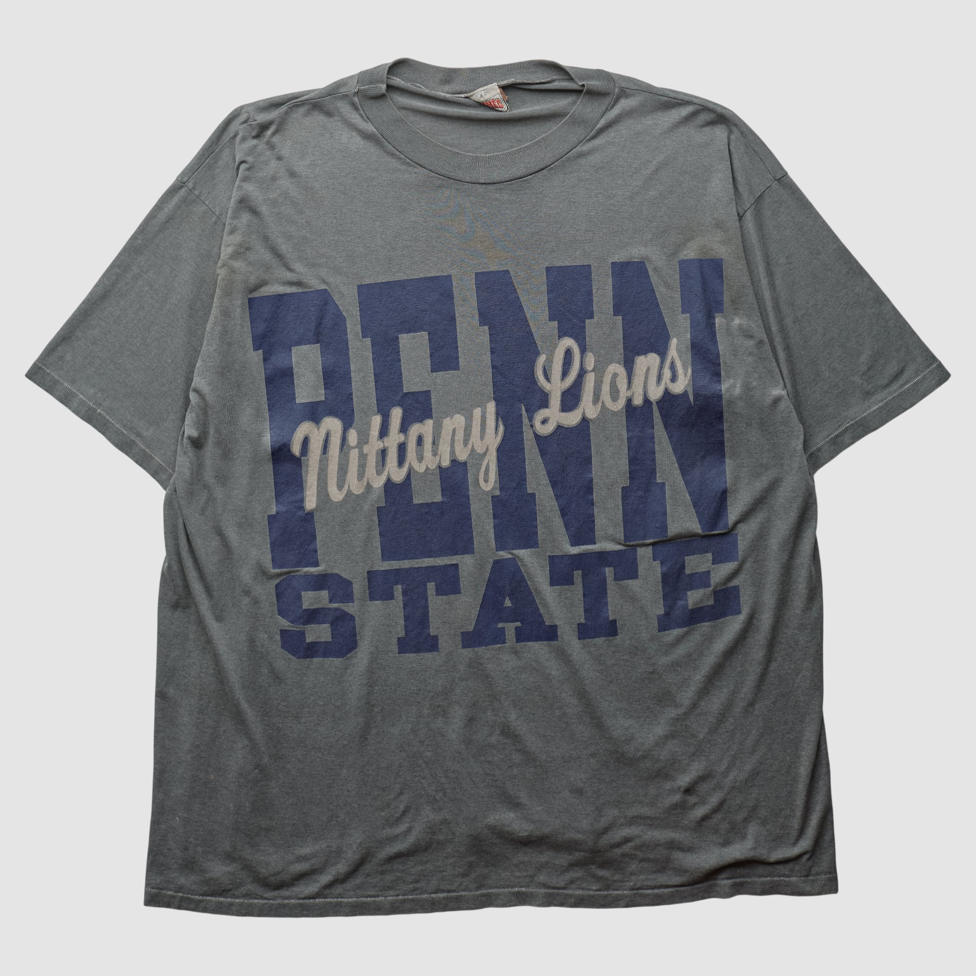 Penn State Nittany Lions Nutmeg 90s T-shirt - Gray - 5XL