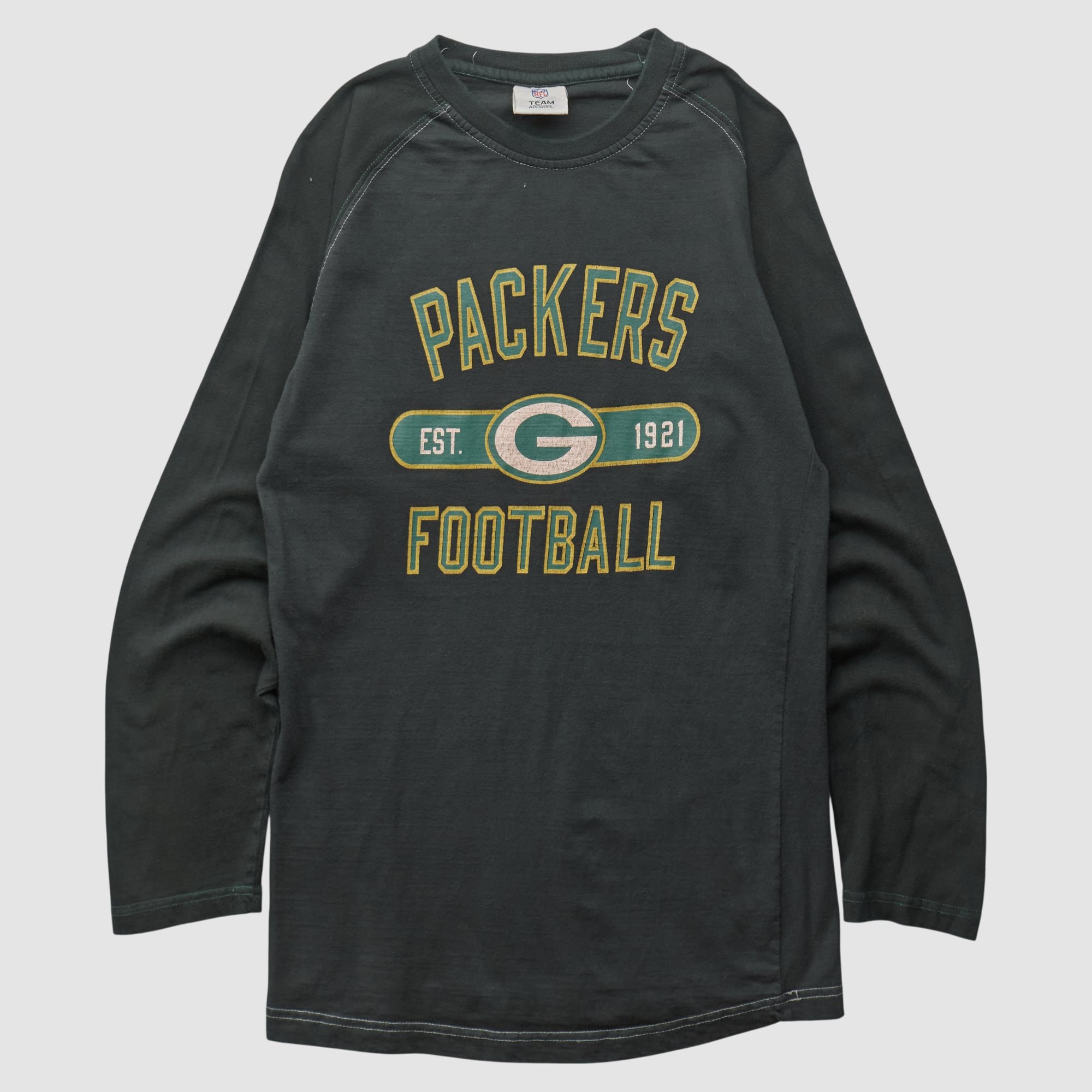 Green Bay Packers NFL 2010s Long Sleeve T-shirt - Black - XS