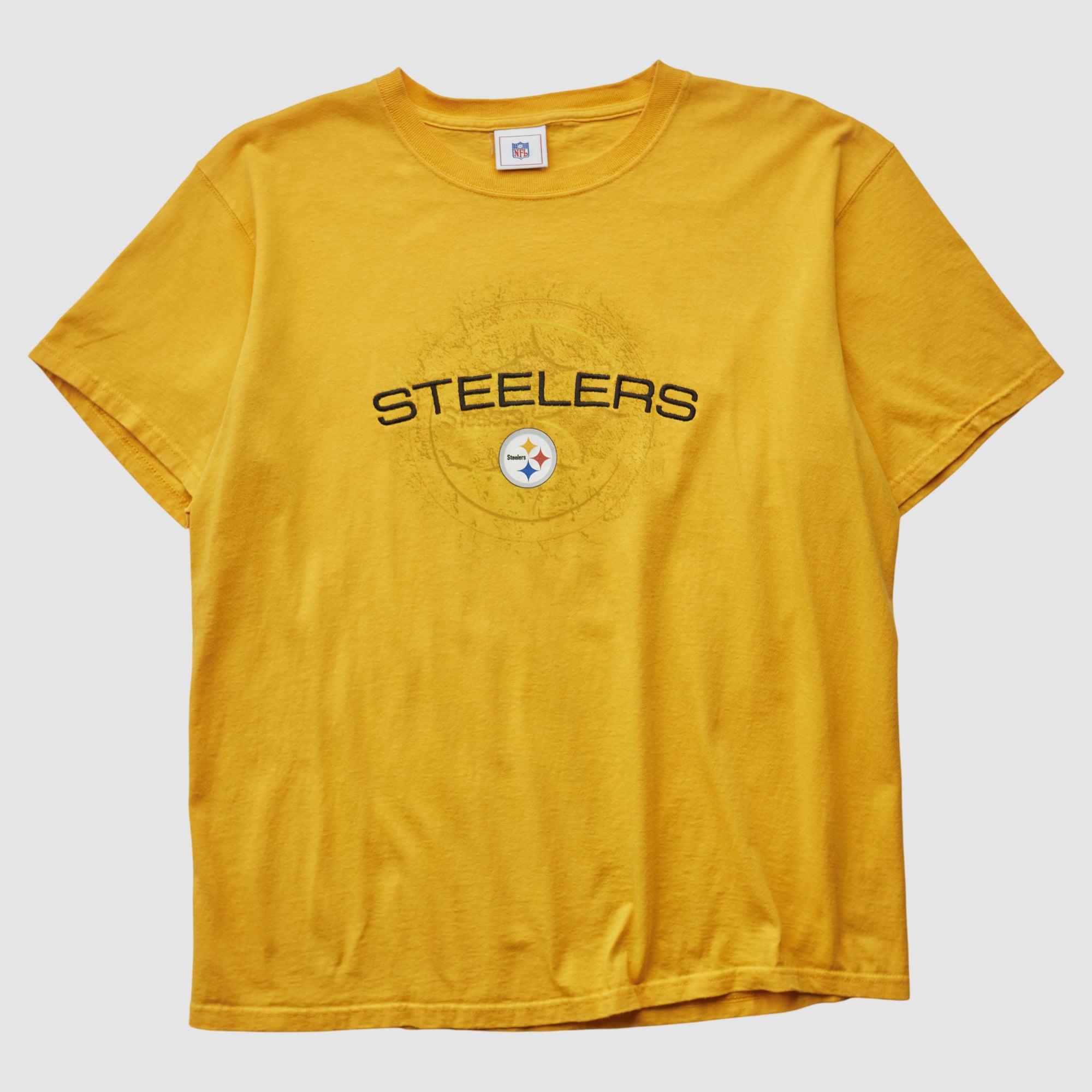 Pittsburgh Steelers NFL 2000s T-shirt - Yellow - S