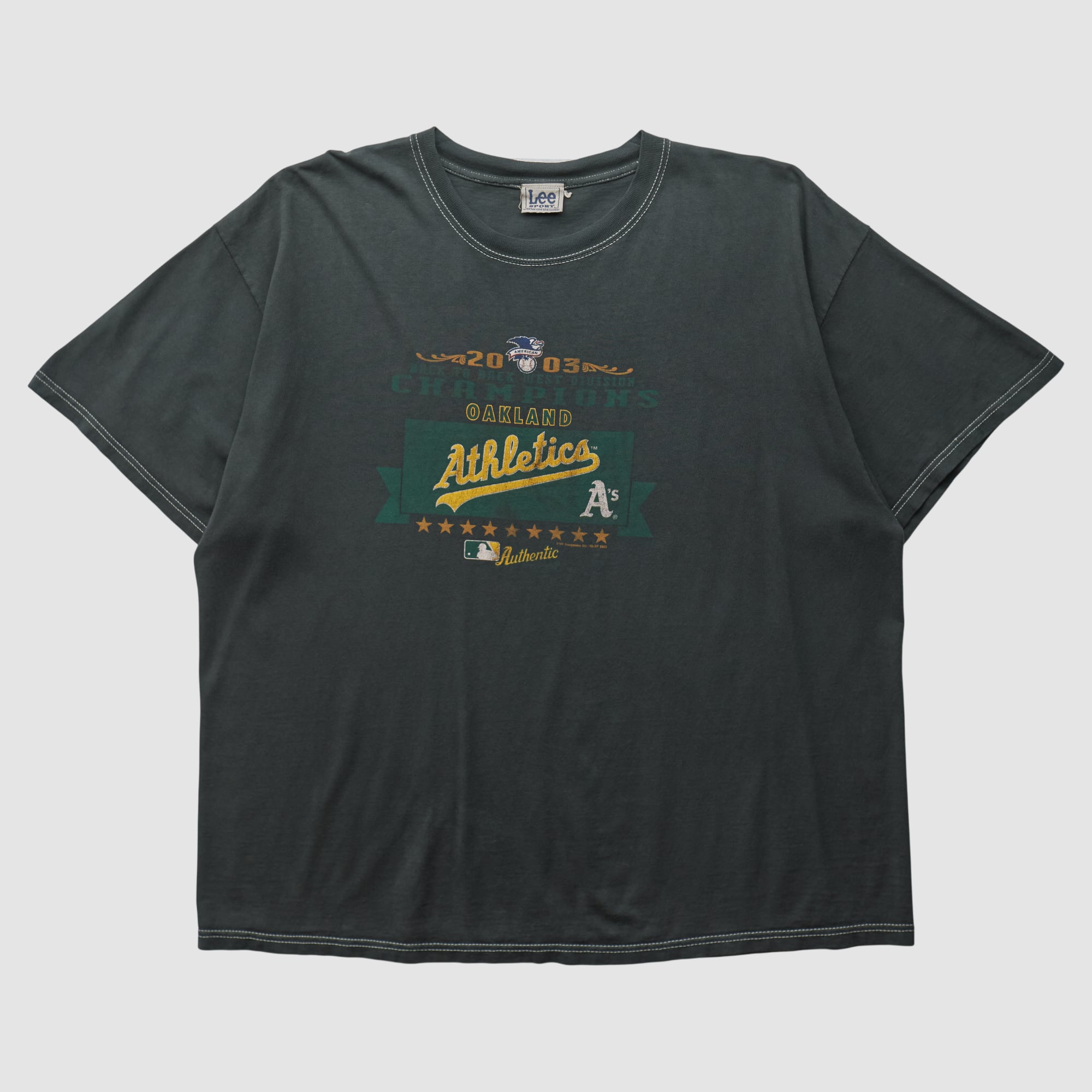 Oakland Athletics Lee Apparel 2003 T-shirt - Black - 2XL