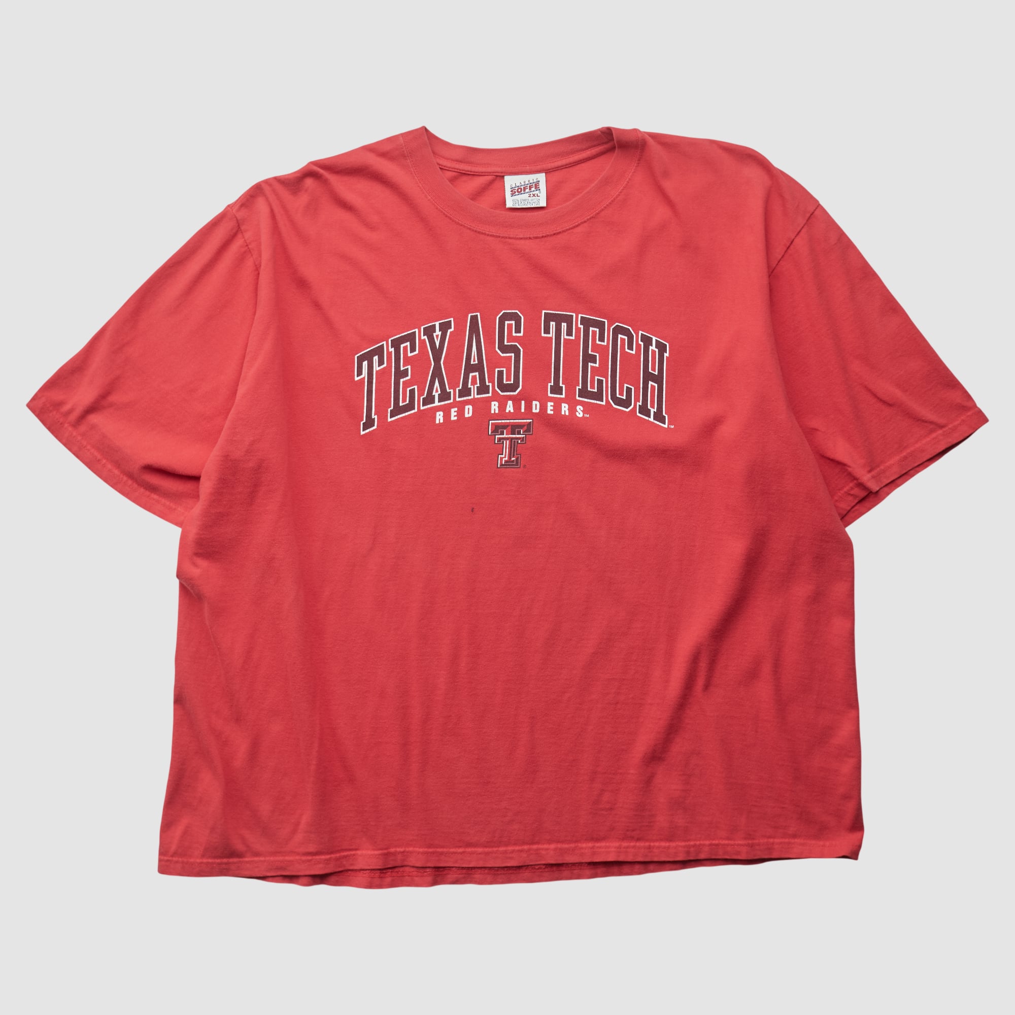 Texas Tech Red Raiders Soffe 2000s T-shirt - Red - 2XL