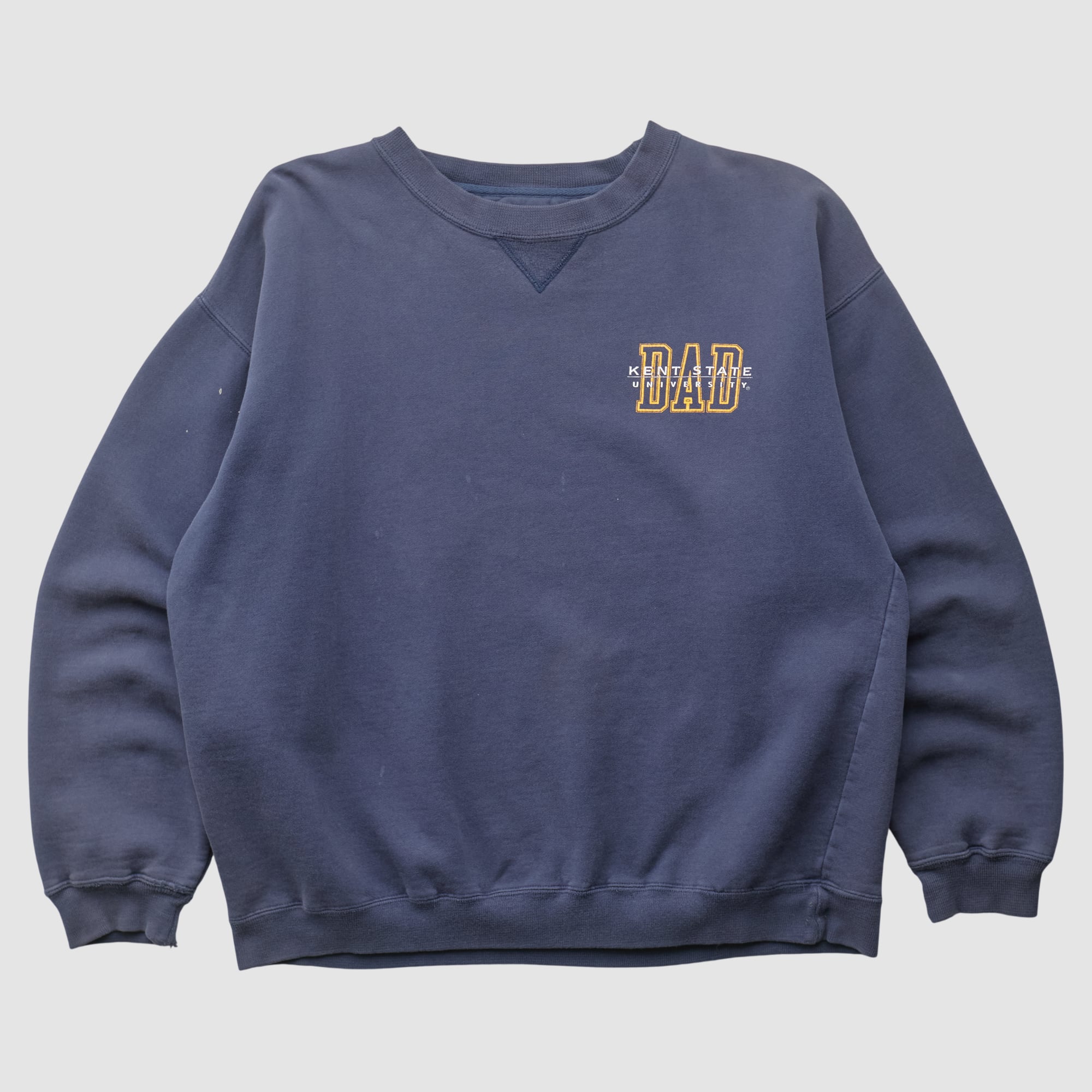 Kent State Golden Flashes Gear For Sports 2000s Pullover Sweatshirt - Navy - L