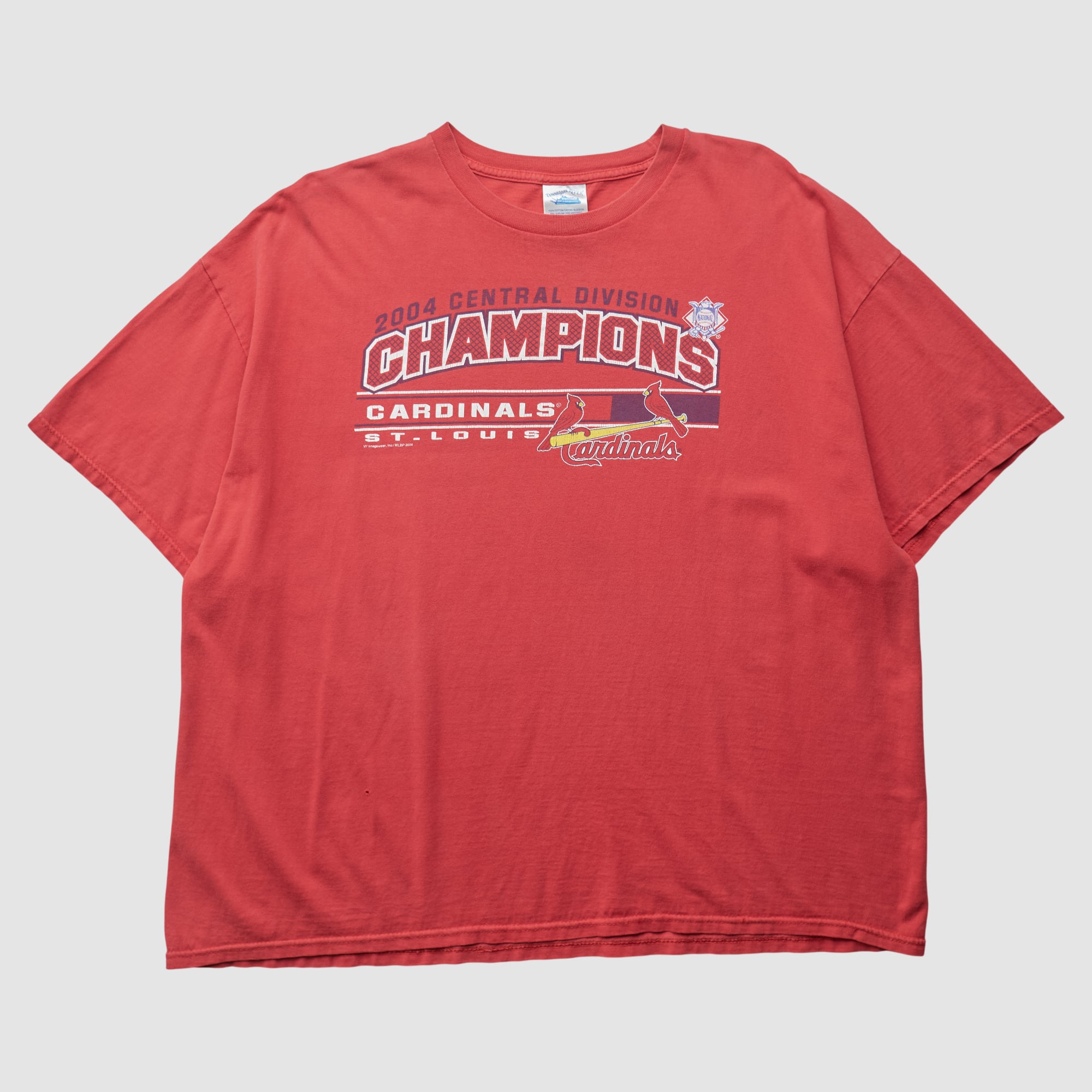 St. Louis Cardinals Tennessee River 2004 T-shirt - Red - 2XL