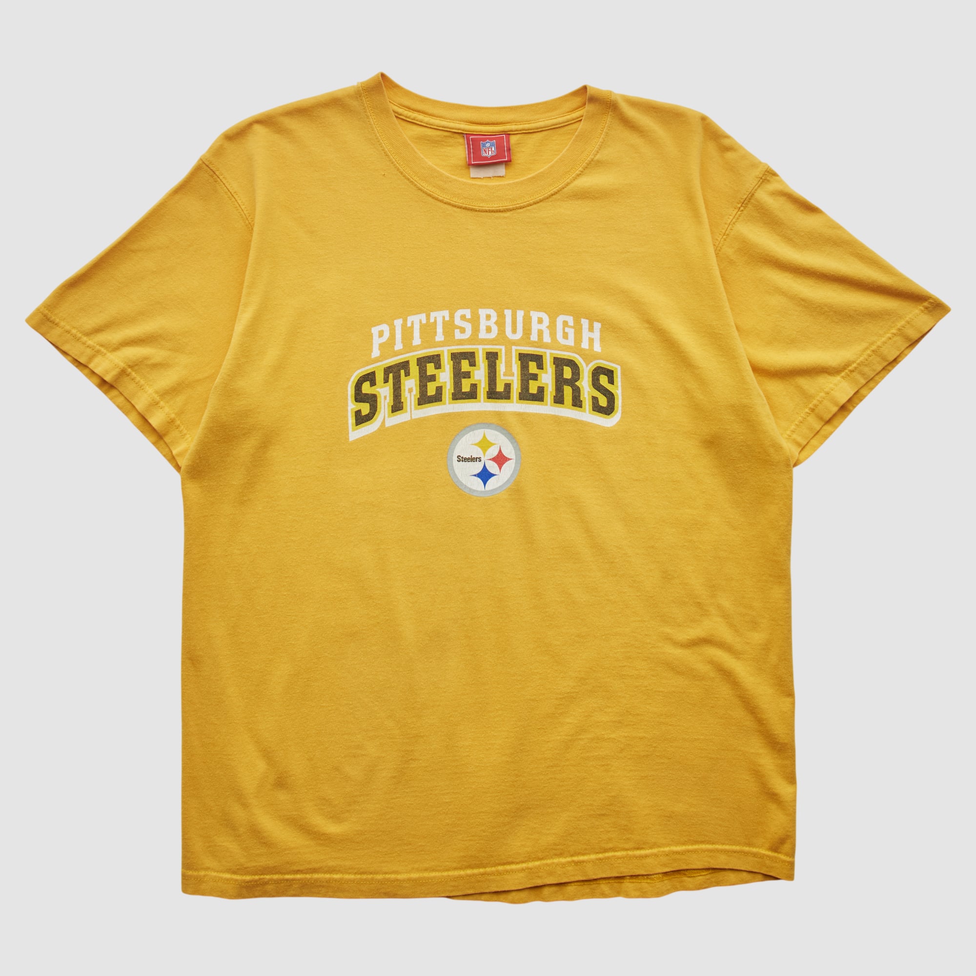 Pittsburgh Steelers NFL 2000s T-shirt - Yellow - M