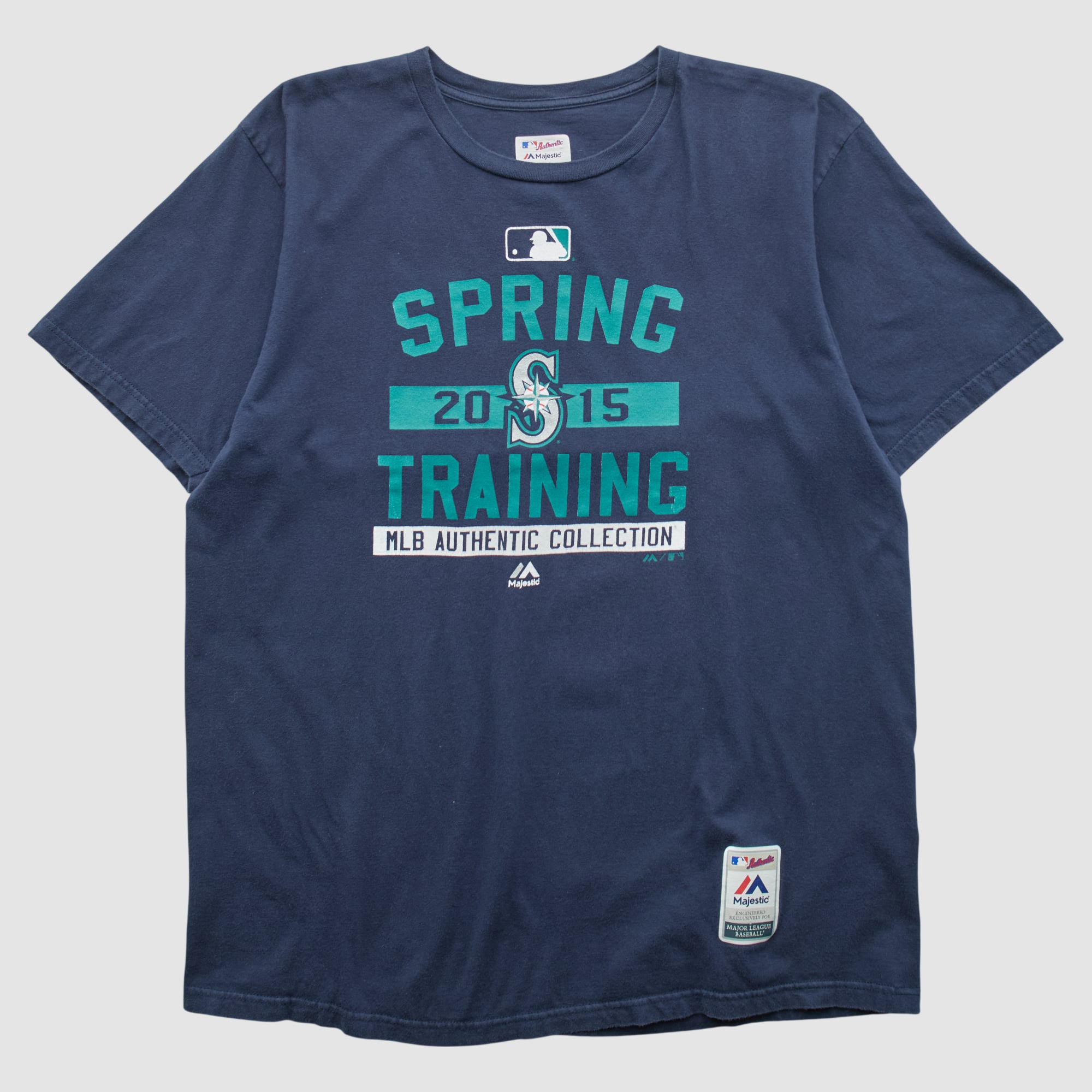 Seattle Mariners Majestic 2015 T-shirt - Navy - L