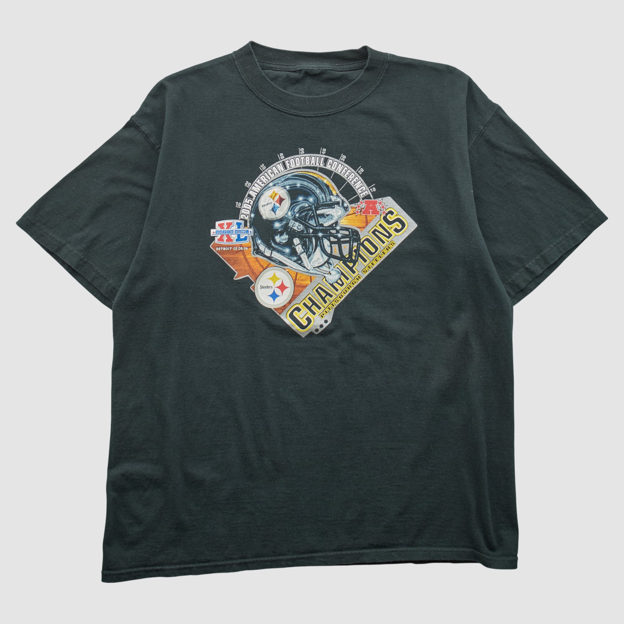 Pittsburgh Steelers 2006 T-shirt - Black - M