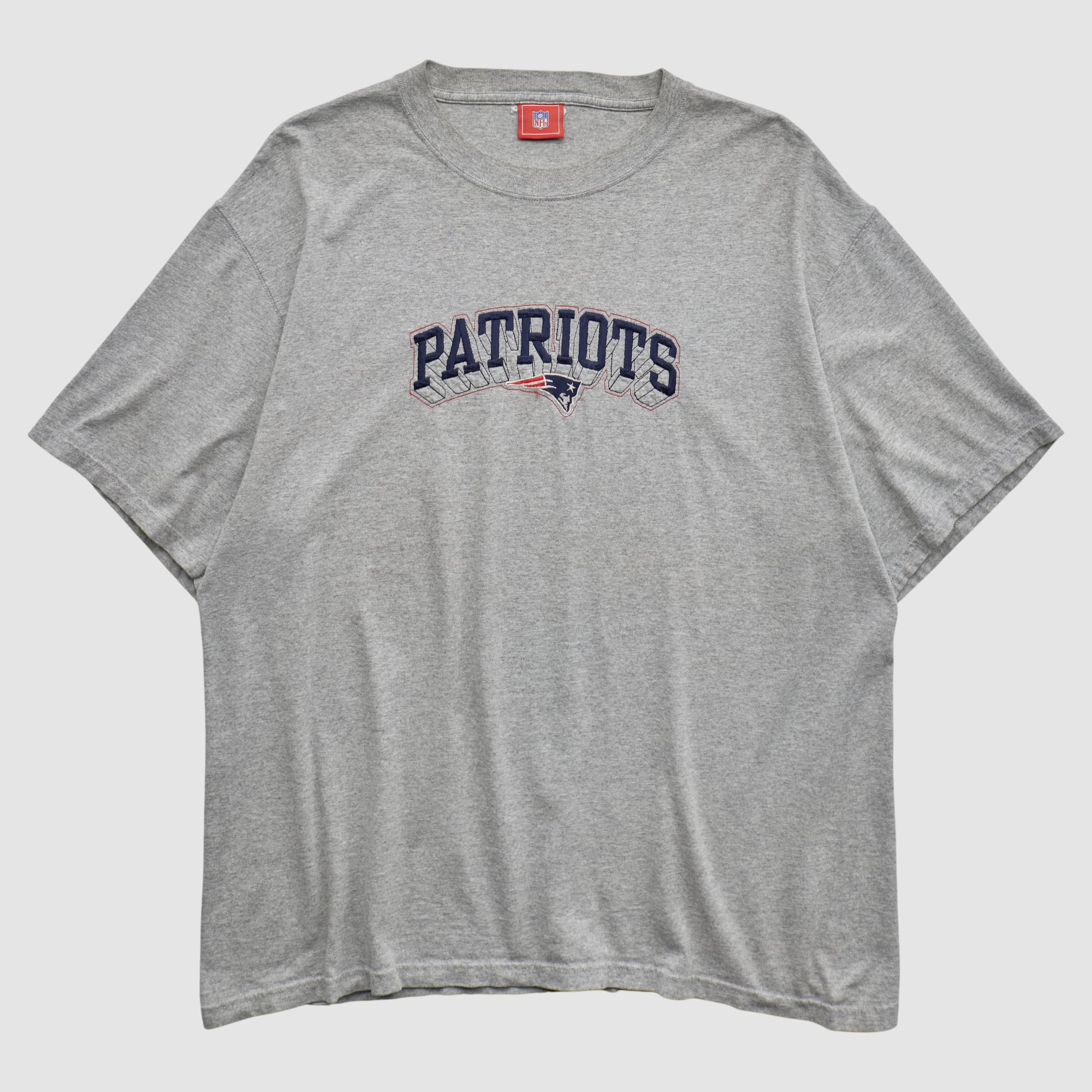 New England Patriots NFL 2000s T-shirt - Heather Gray - 2XL