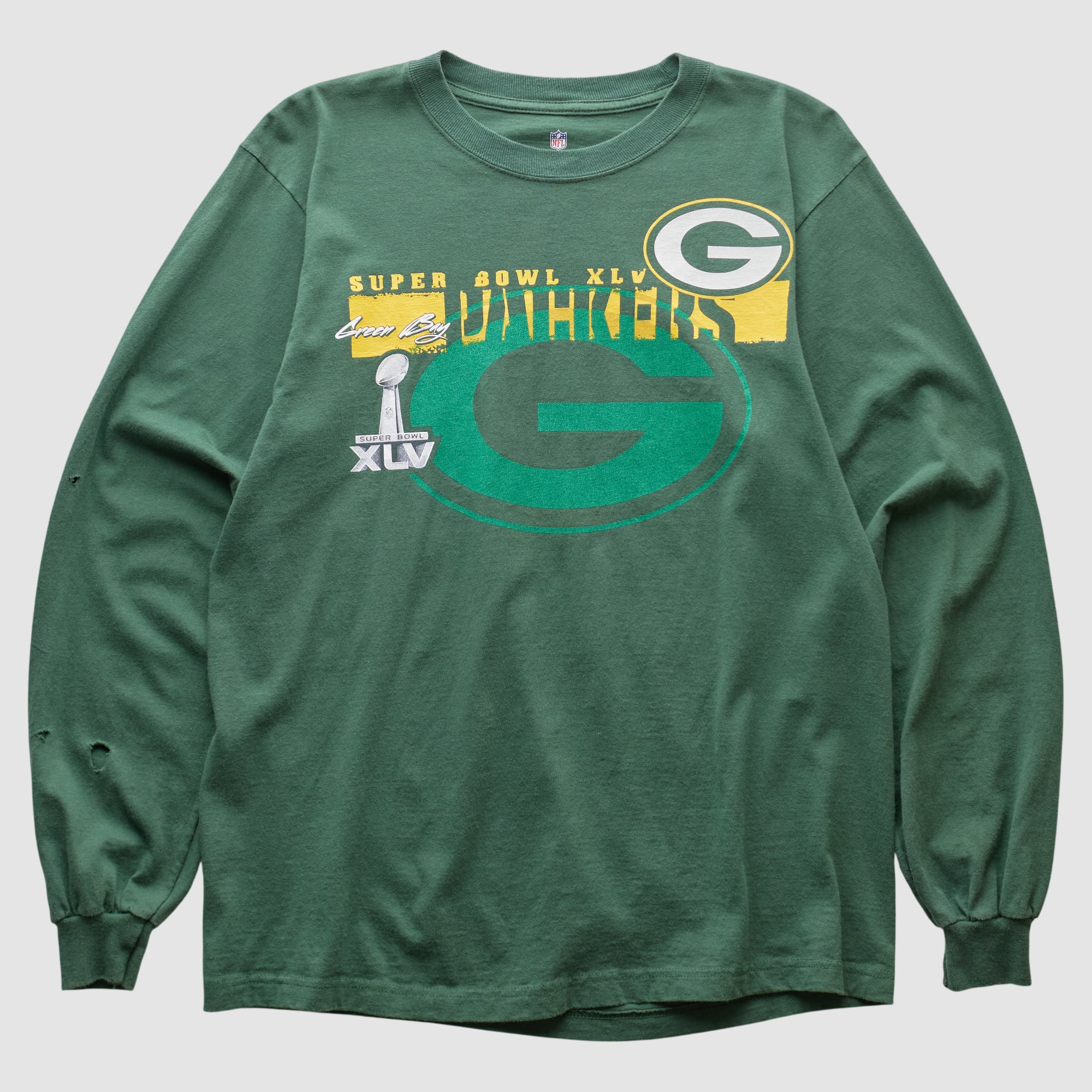 Green Bay Packers NFL 2011 Long Sleeve T-shirt - Green - S