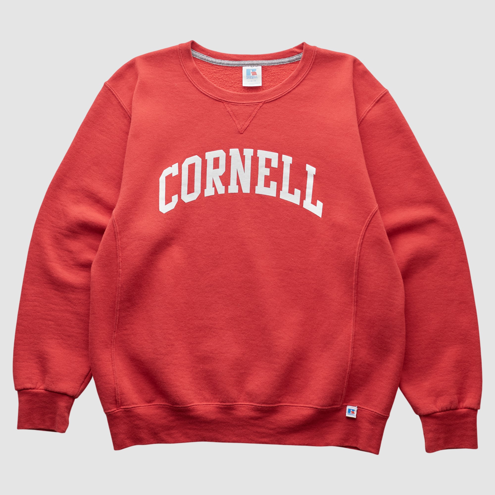 Cornell Big Red Russell 2010s Sweatshirt - Red - L