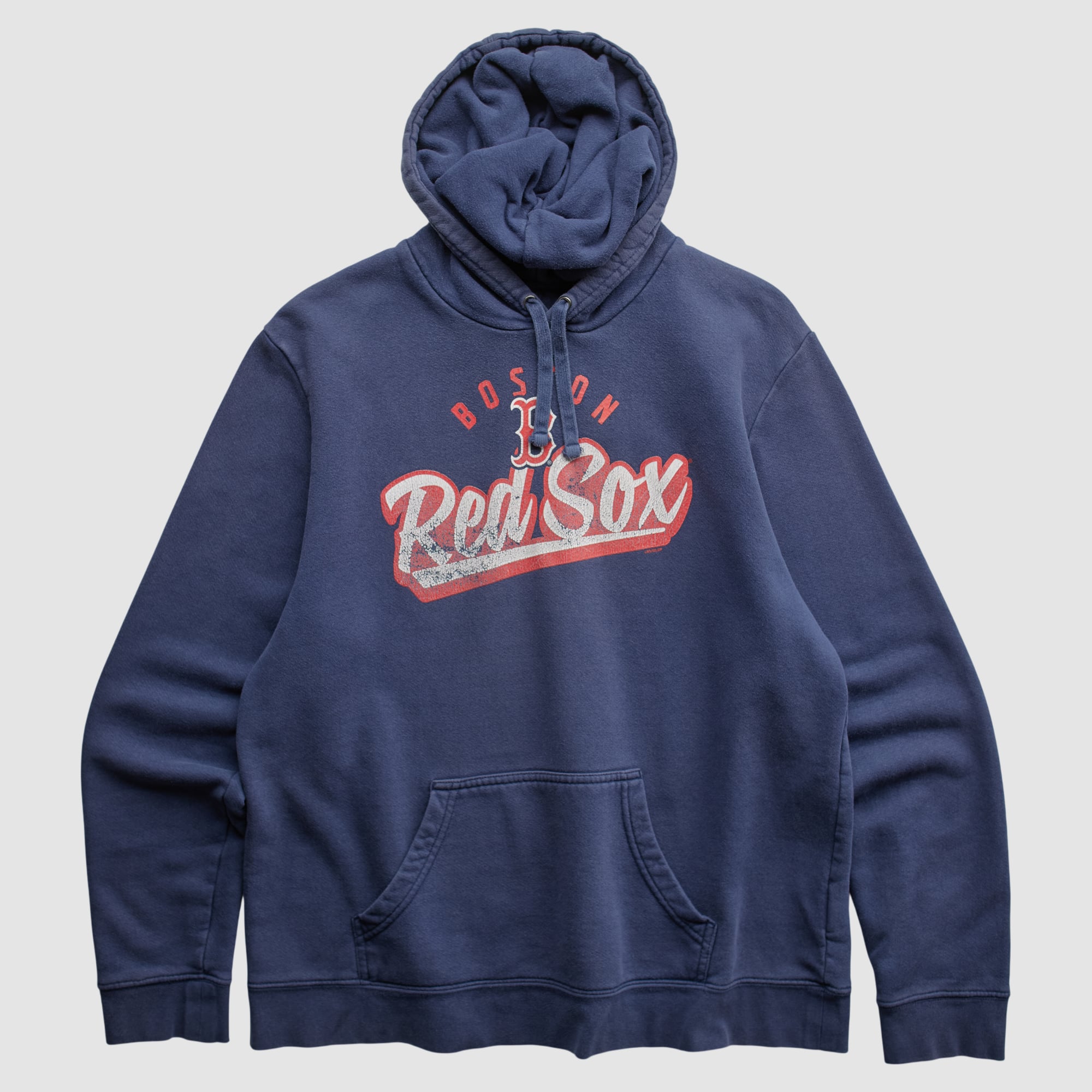 Boston Red Sox Majestic 2010s Hooded Pullover Sweatshirt - Navy - XS