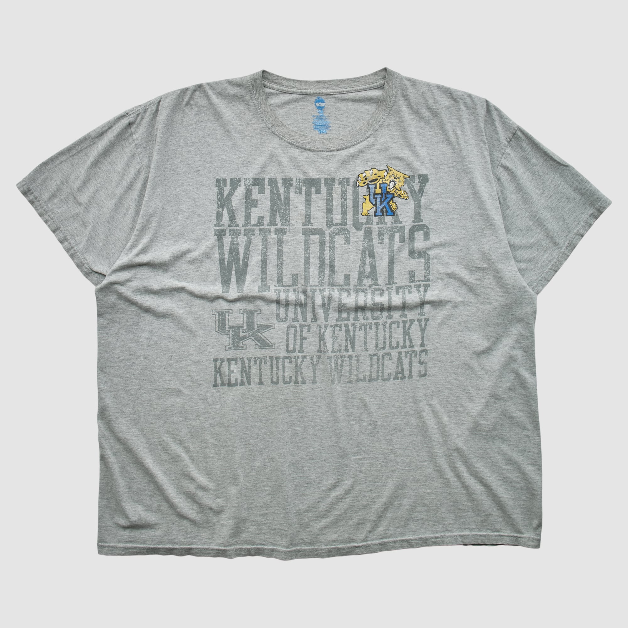 Kentucky Wildcats NCAA 2010s T-shirt - Heather Gray - 2XL