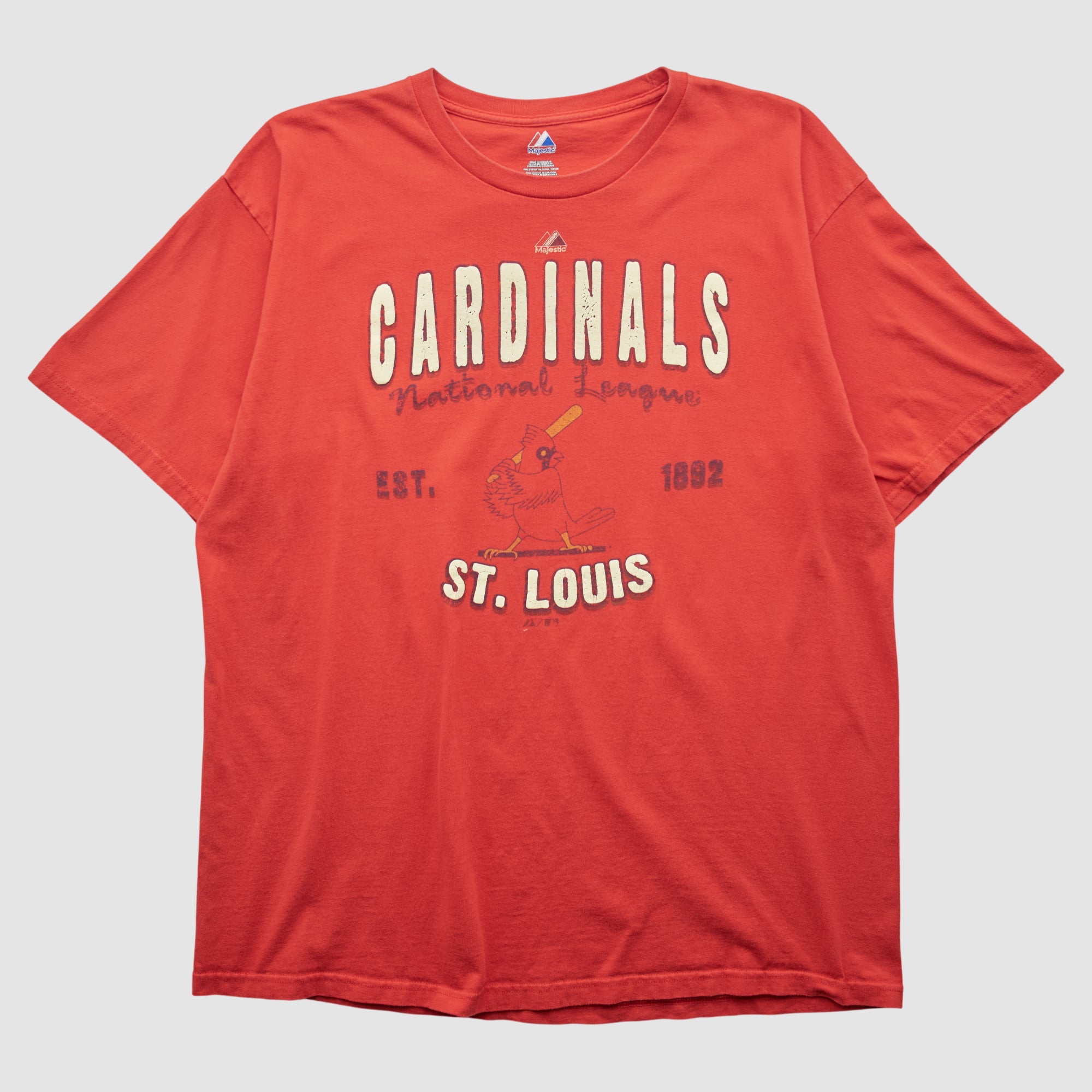 Louisville Cardinals Majestic 2010s T-shirt - Red - XL