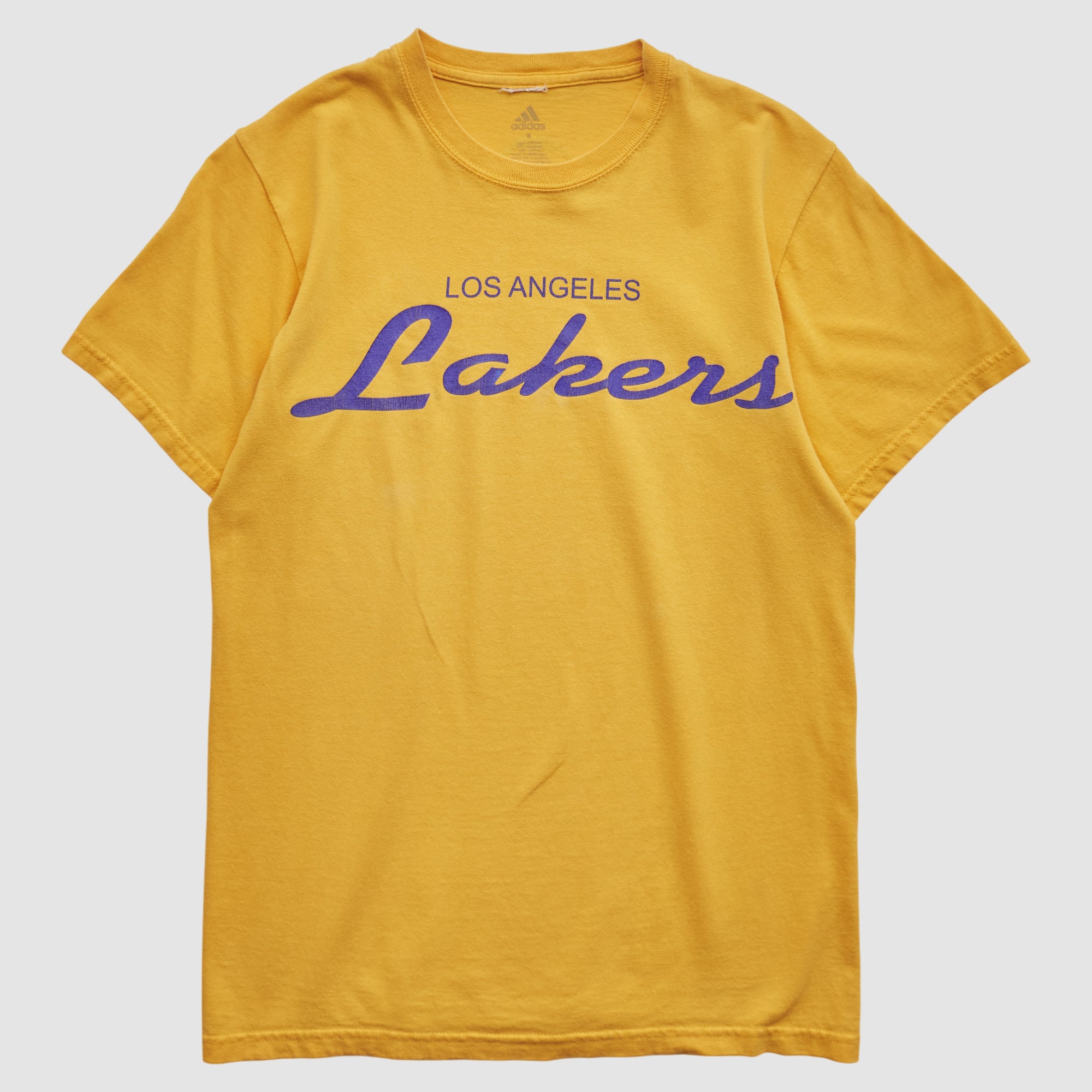 Los Angeles Lakers Adidas 2010s T-shirt - Yellow - XS