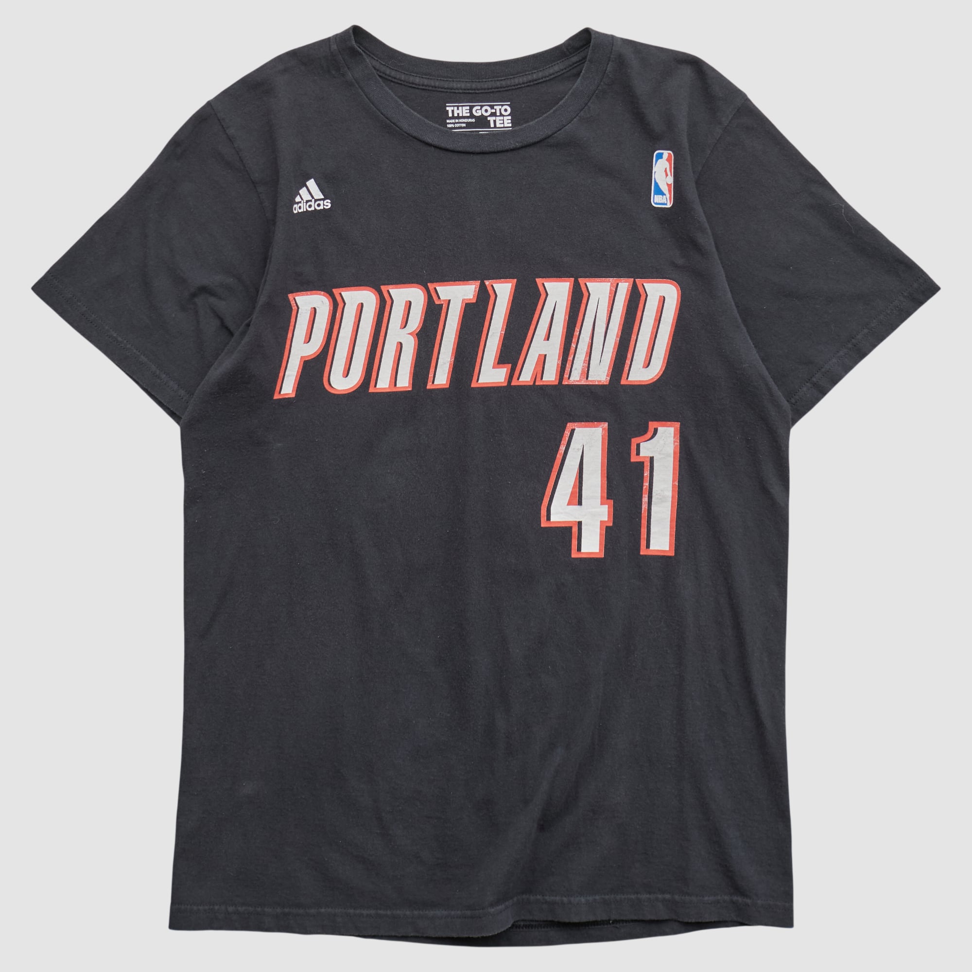 Portland Trail Blazers Adidas 2010s T-shirt - Black - XS