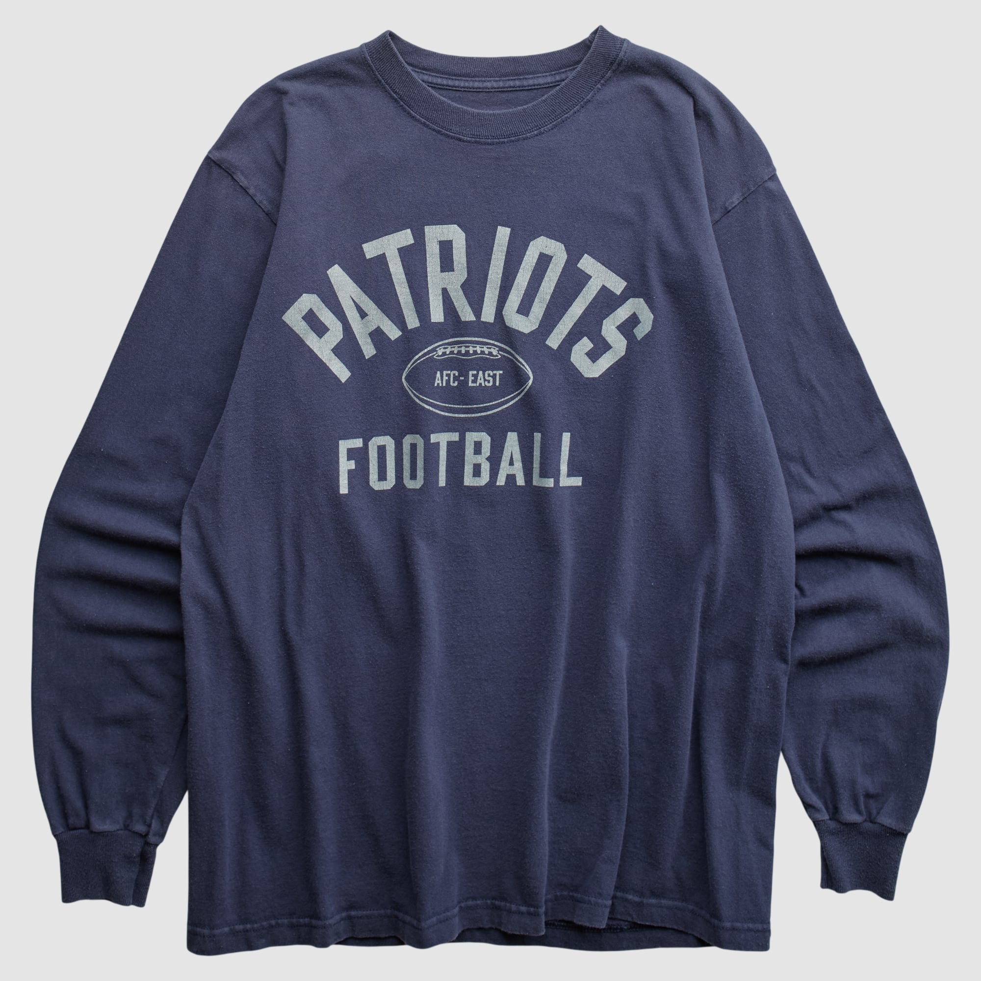 New England Patriots 2000s Long Sleeve T-shirt - Navy - S