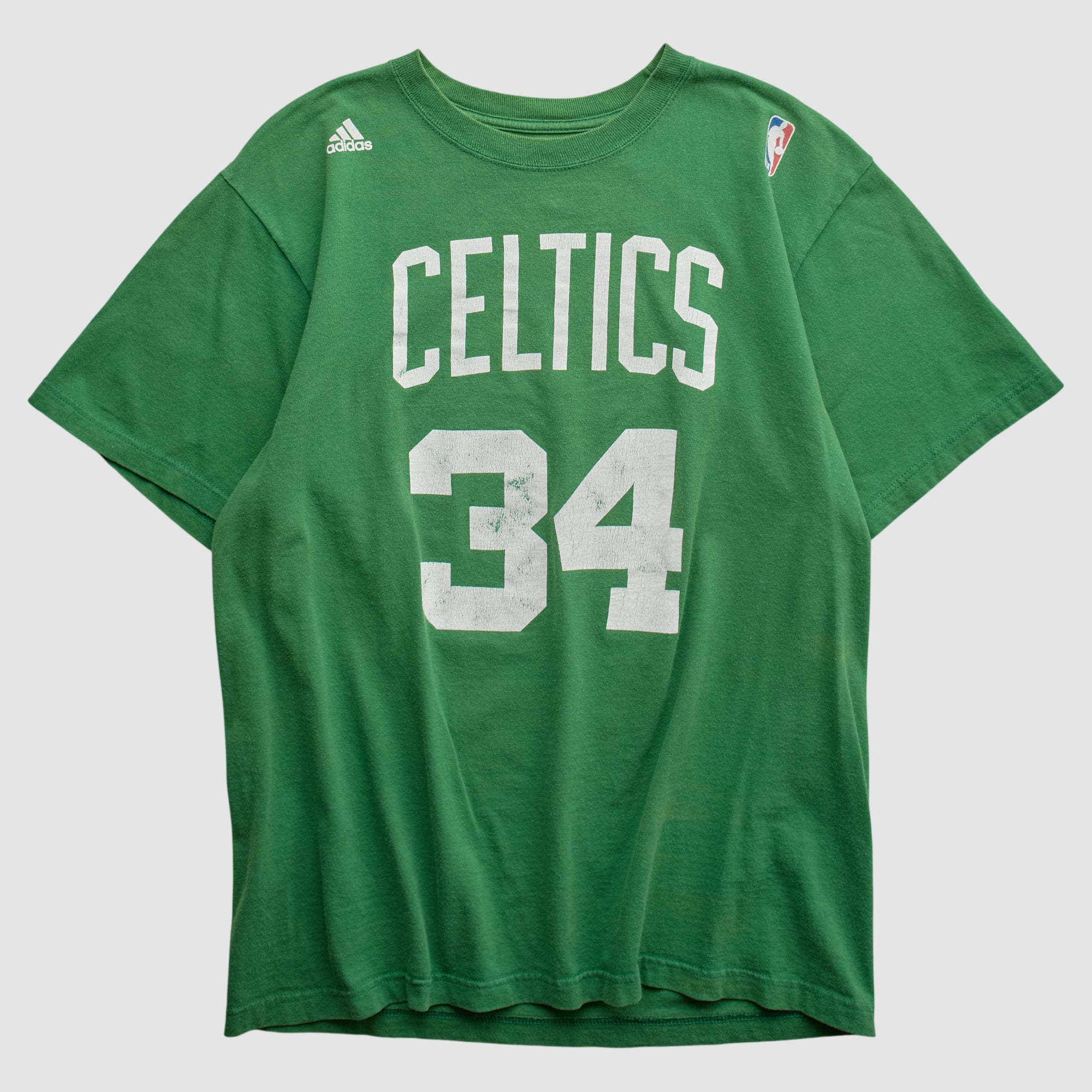 Boston Celtics Adidas 2010s T-shirt - Green - S