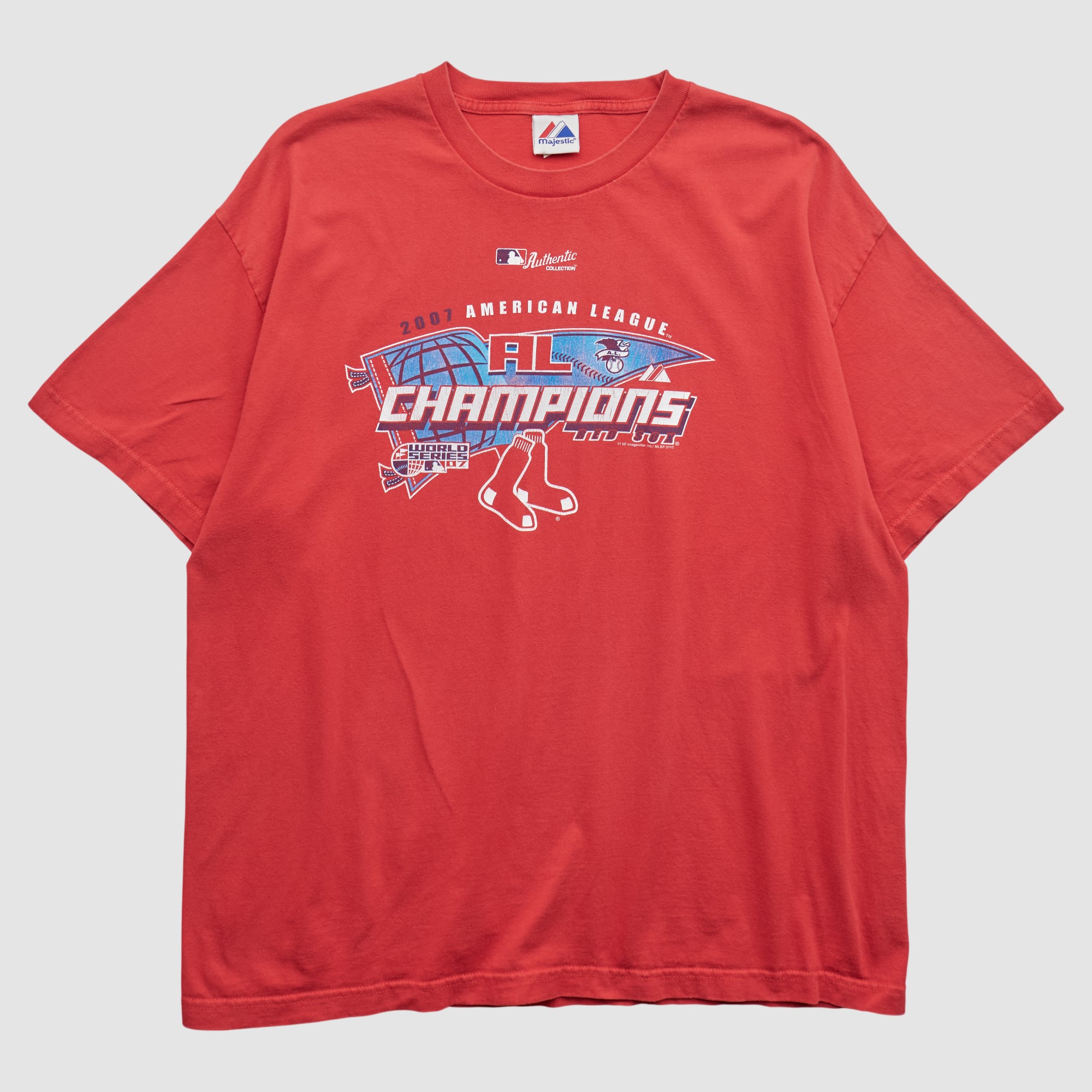Boston Red Sox Majestic 2007 T-shirt - Red - 2XL