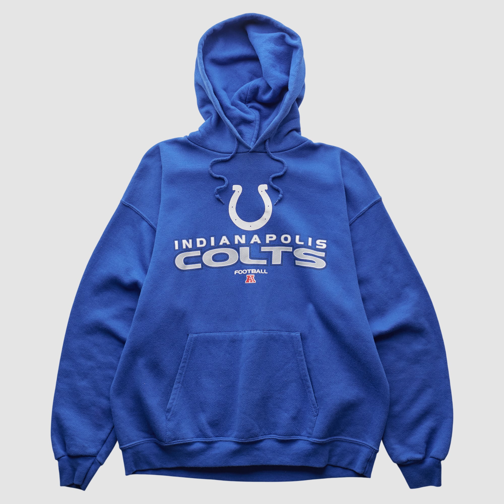 Indianapolis Colts NFL 2000s Hooded Pullover Sweatshirt - Blue - M