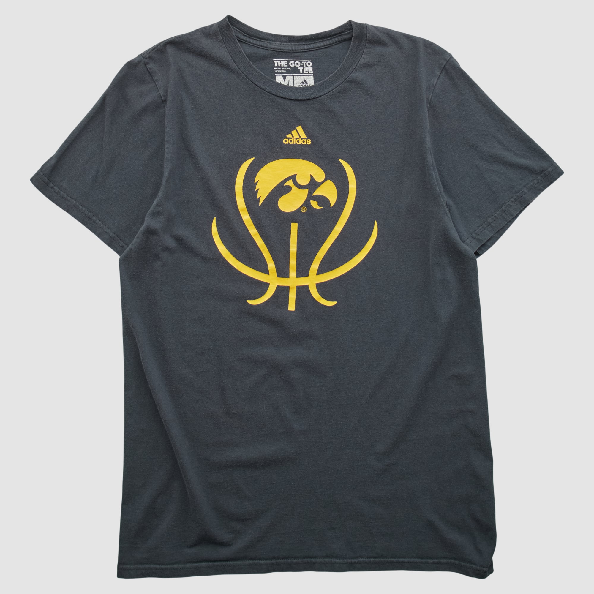 Iowa Hawkeyes Adidas 2010s T-shirt - Black - S