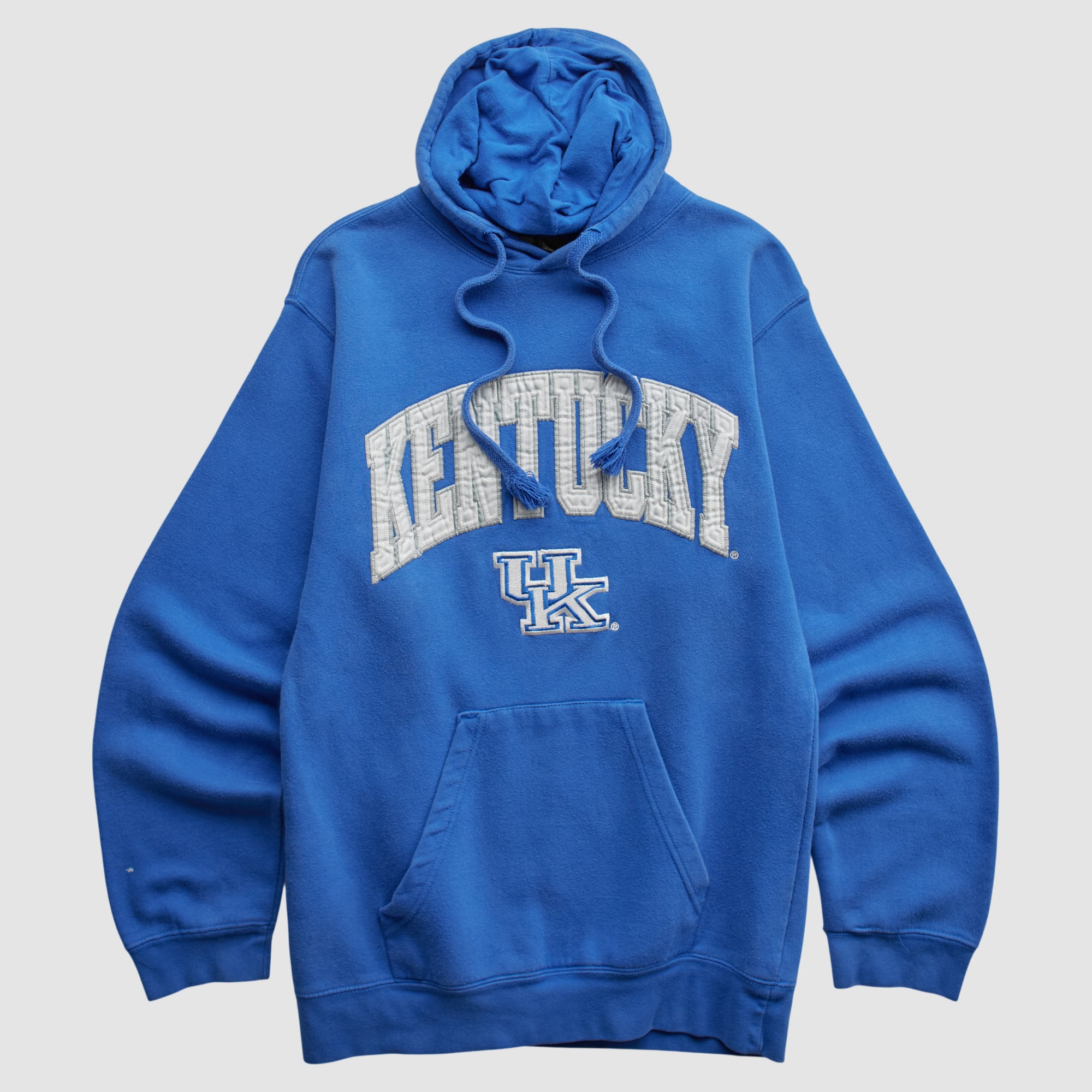 Kentucky Wildcats Reebok 2010s Hooded Pullover Sweatshirt - Blue - XS