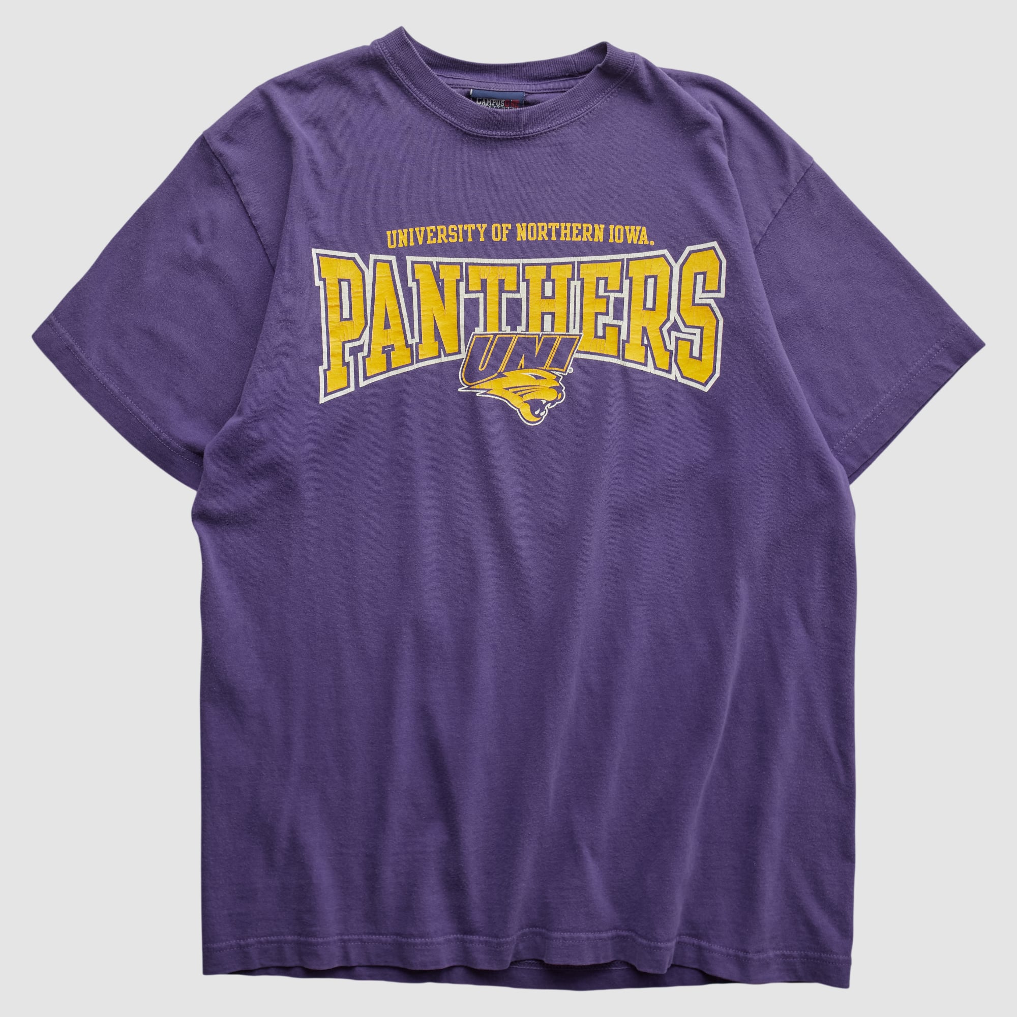 Northern Iowa Panthers Campus One Sportswear 2000s T-shirt - Purple - S