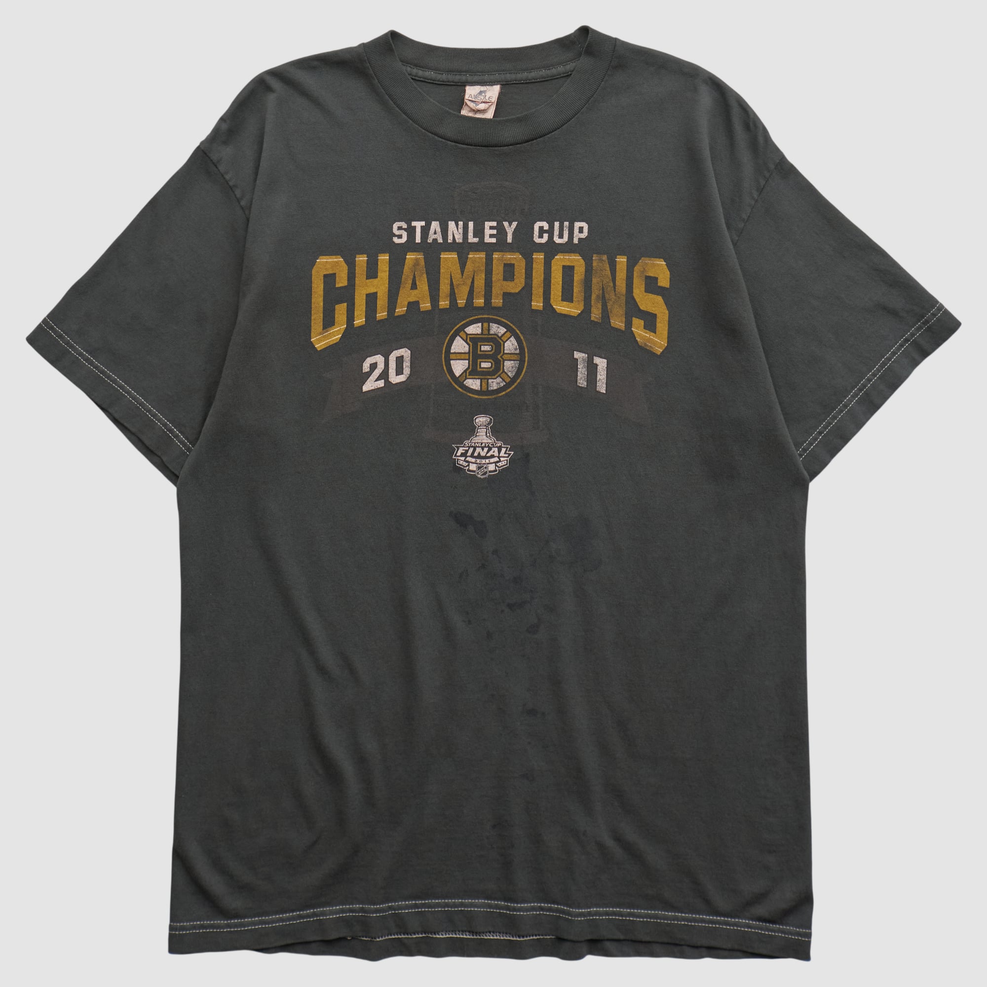 Boston Bruins Alstyle 2011 T-shirt - Charcoal - M