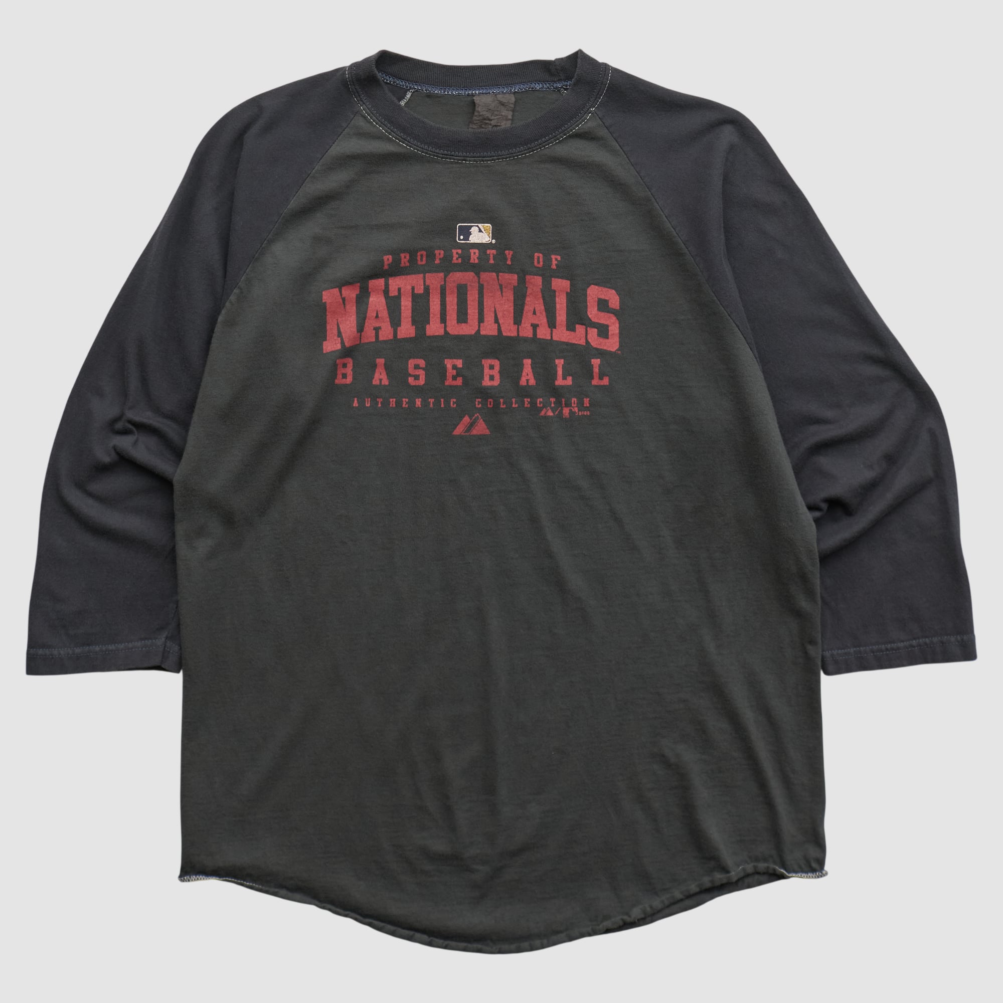 Washington Nationals Majestic 2000s T-shirt - Charcoal - S