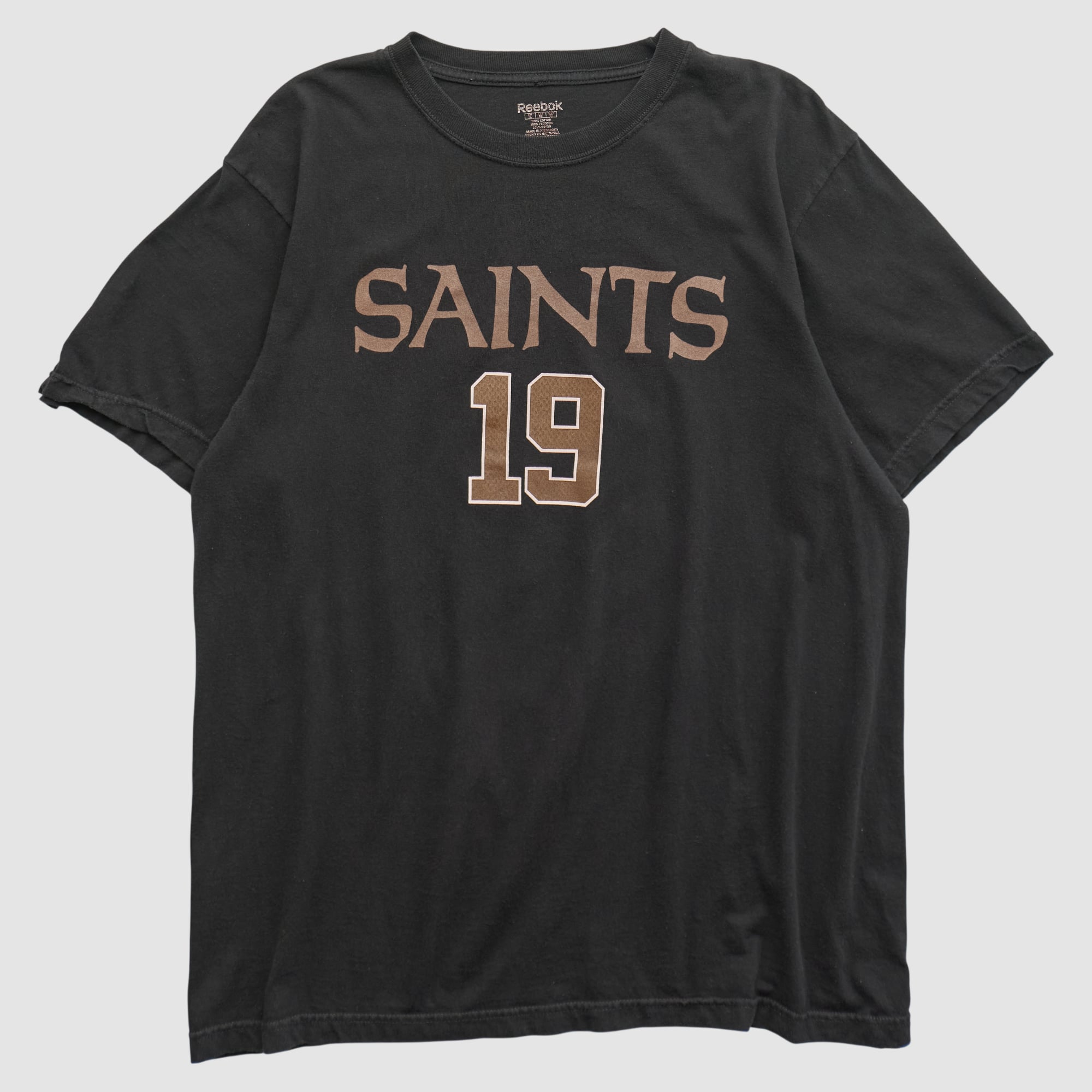 New Orleans Saints Reebok 2010s T-shirt - Black - S