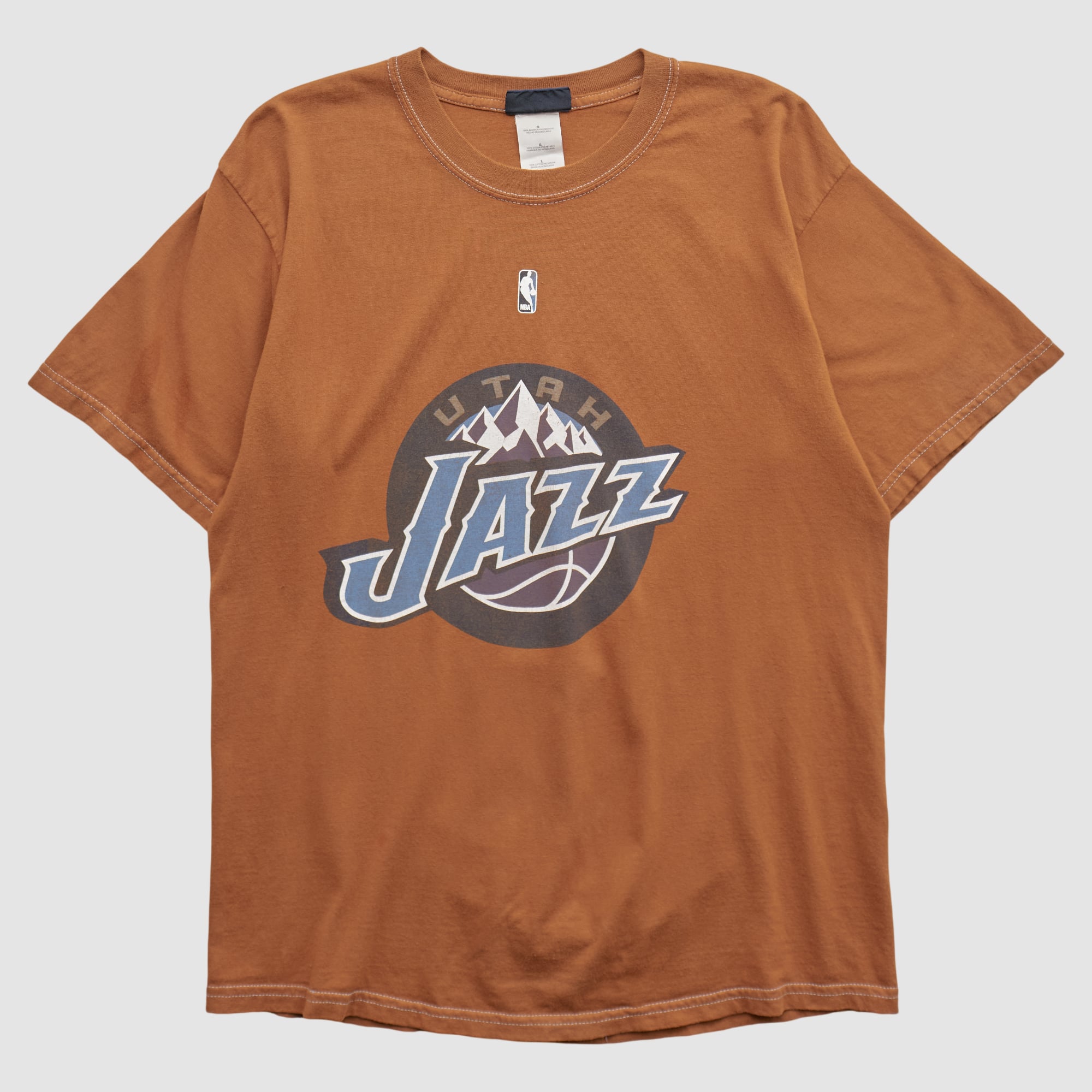 Utah Jazz NBA 2000s T-shirt - Clay - M