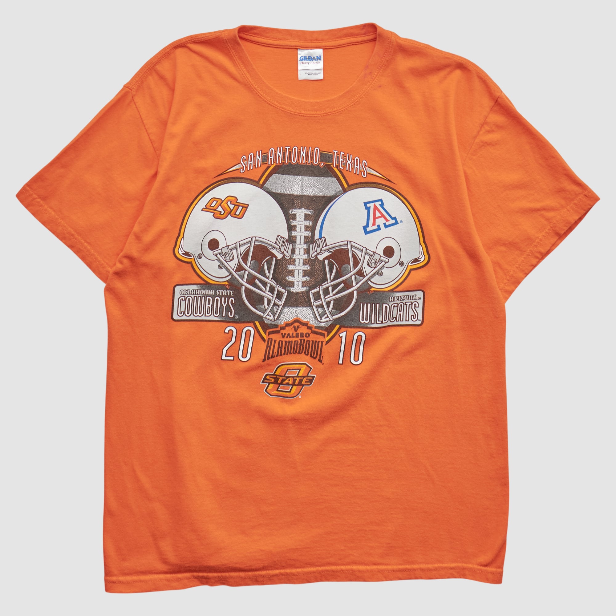 Oklahoma State Cowboys Gildan 2010 T-shirt - Orange - M