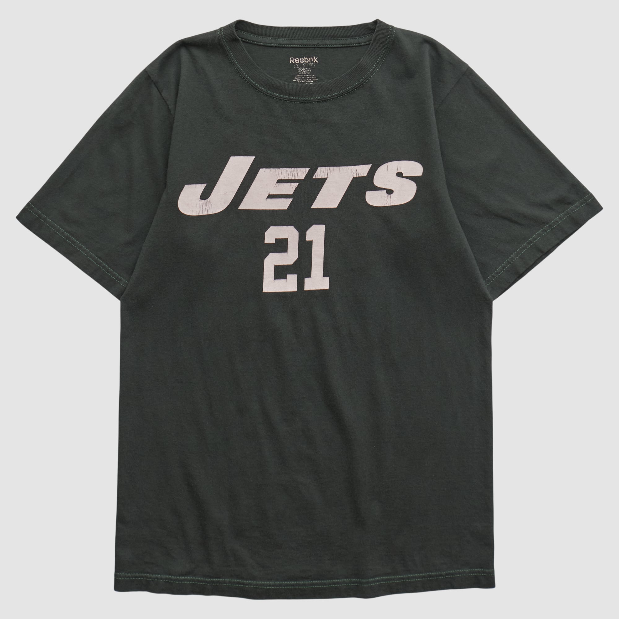 New York Jets Reebok 2010s T-shirt - Charcoal - XS