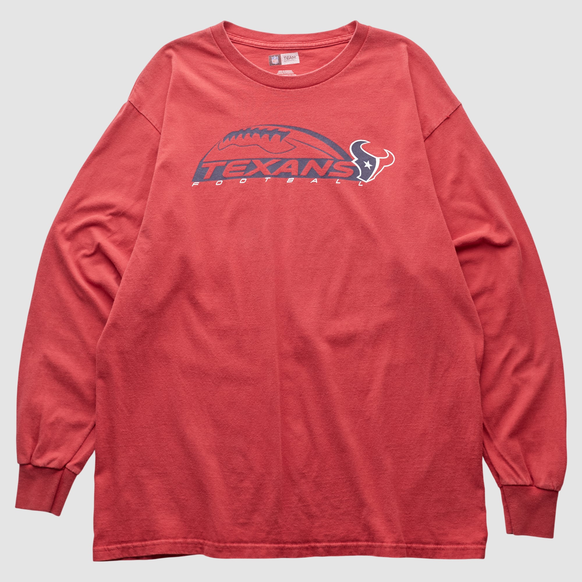 Houston Texans NFL 2010s Long Sleeve T-shirt - Red - S