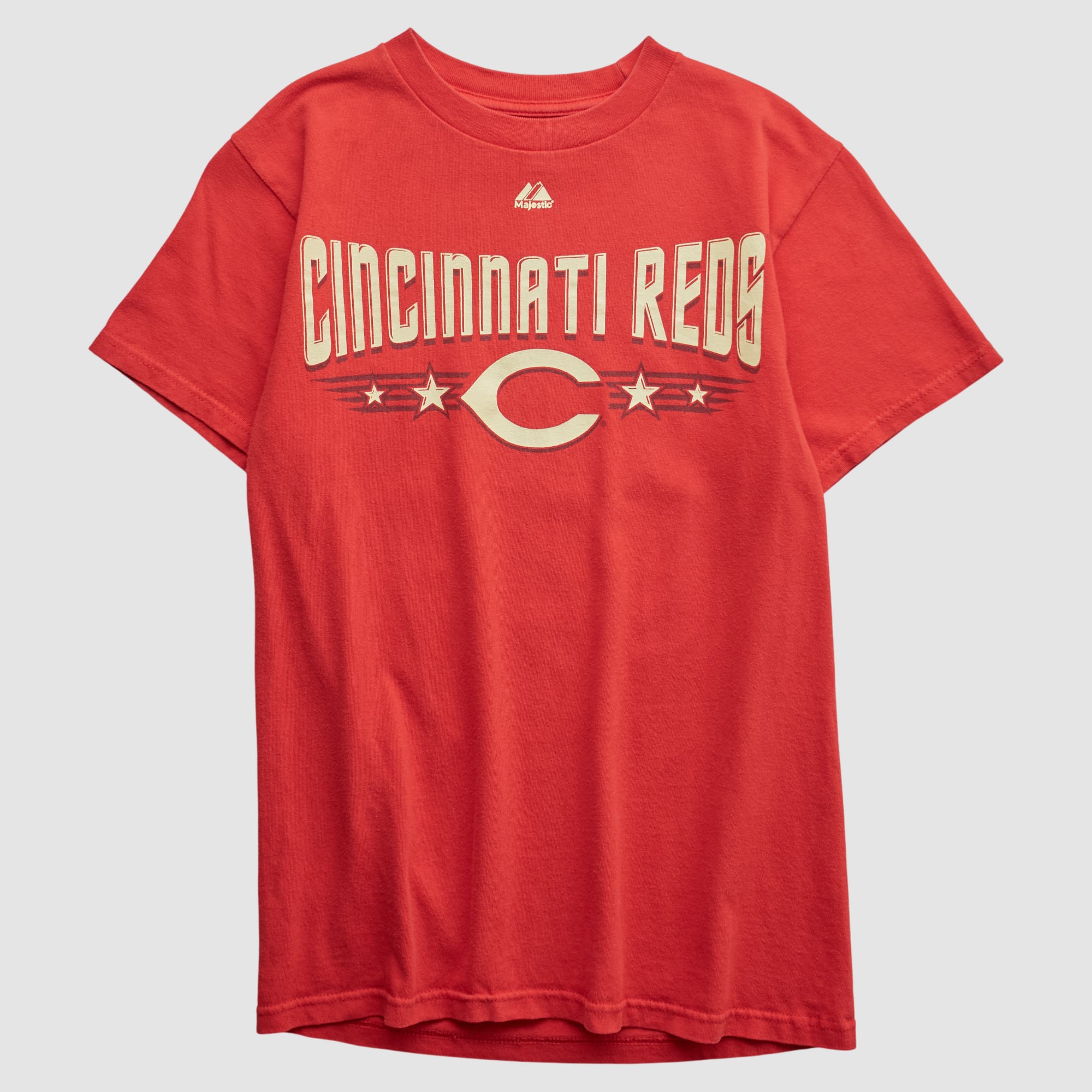 Cincinnati Reds Majestic 2010s T-shirt - Red - XS