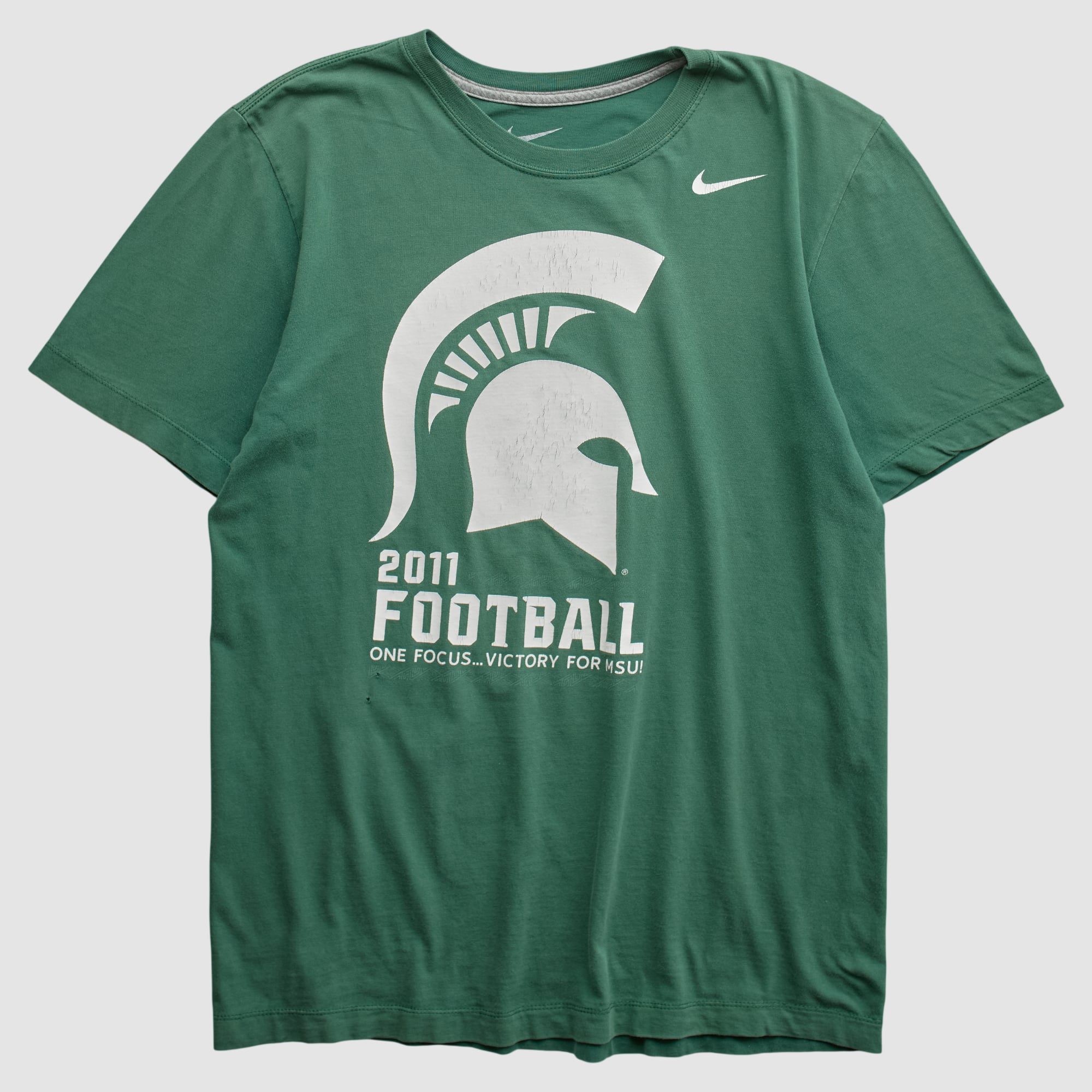 Michigan State Spartans Nike 2011 T-shirt - Green - S