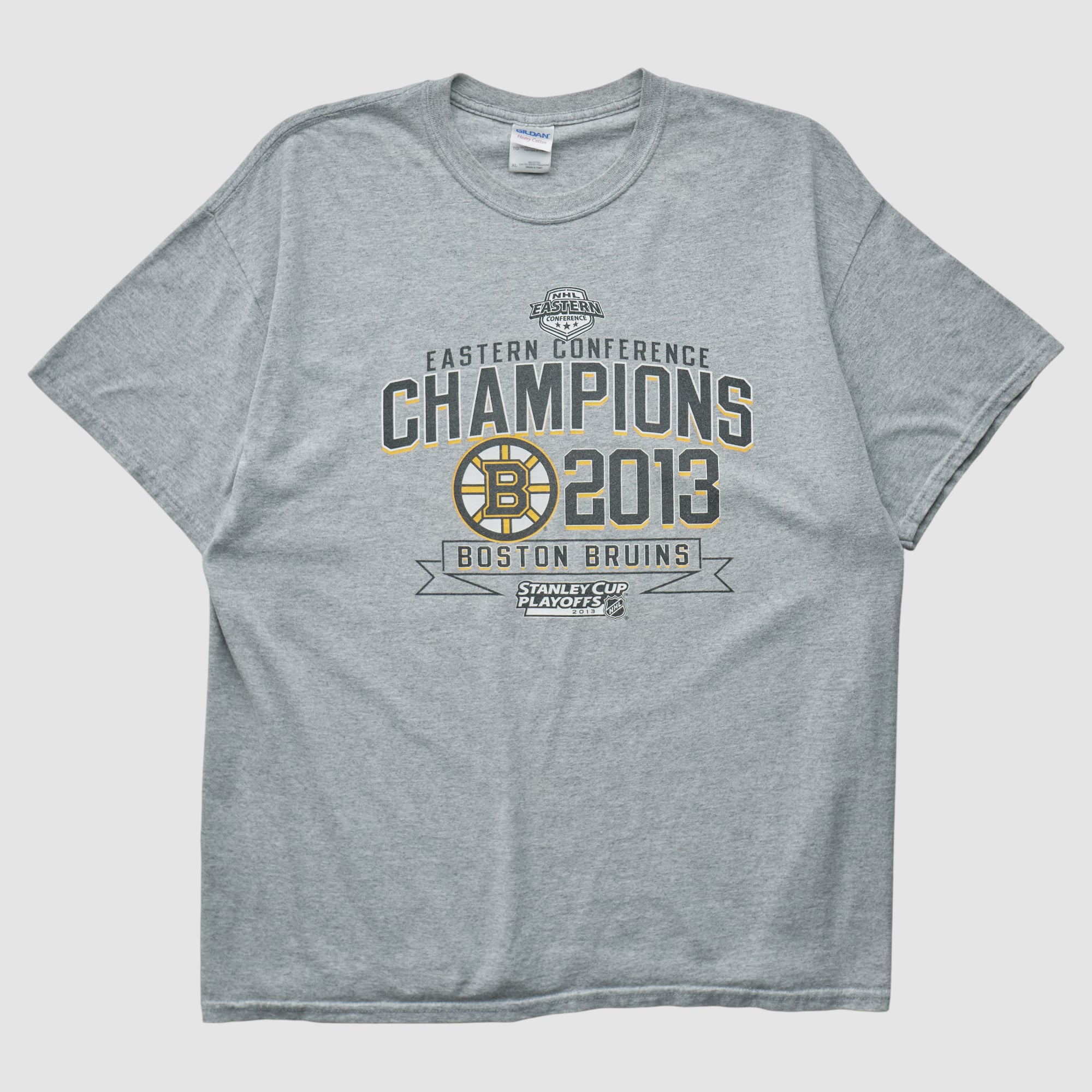 Boston Bruins Gildan 2013 T-shirt - Heather Gray - M