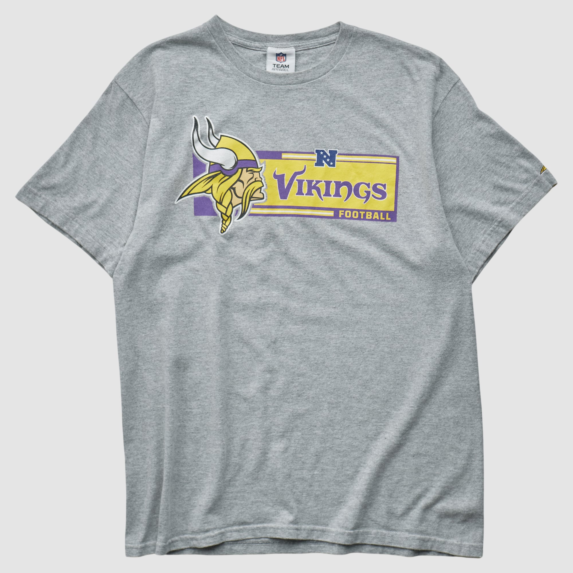 Minnesota Vikings NFL 2010s T-shirt - Heather Gray - XS