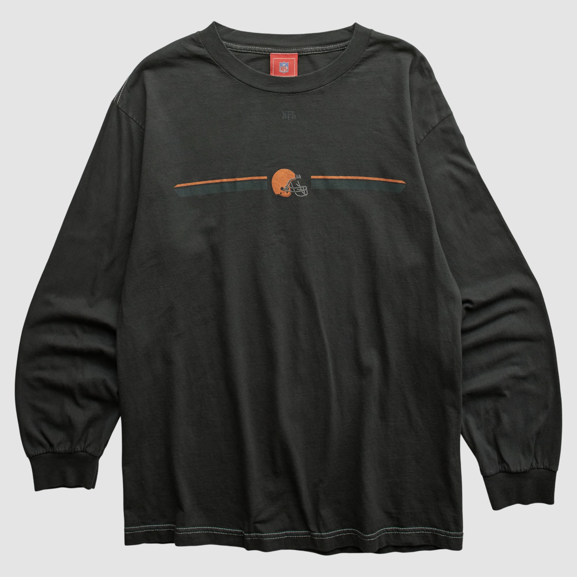 Cleveland Browns NFL 2000s Long Sleeve T-shirt - Black - M