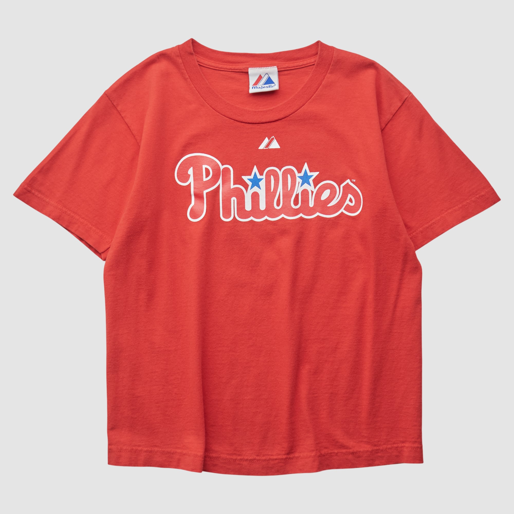 Philadelphia Phillies Majestic 2010s T-shirt - Red - XS