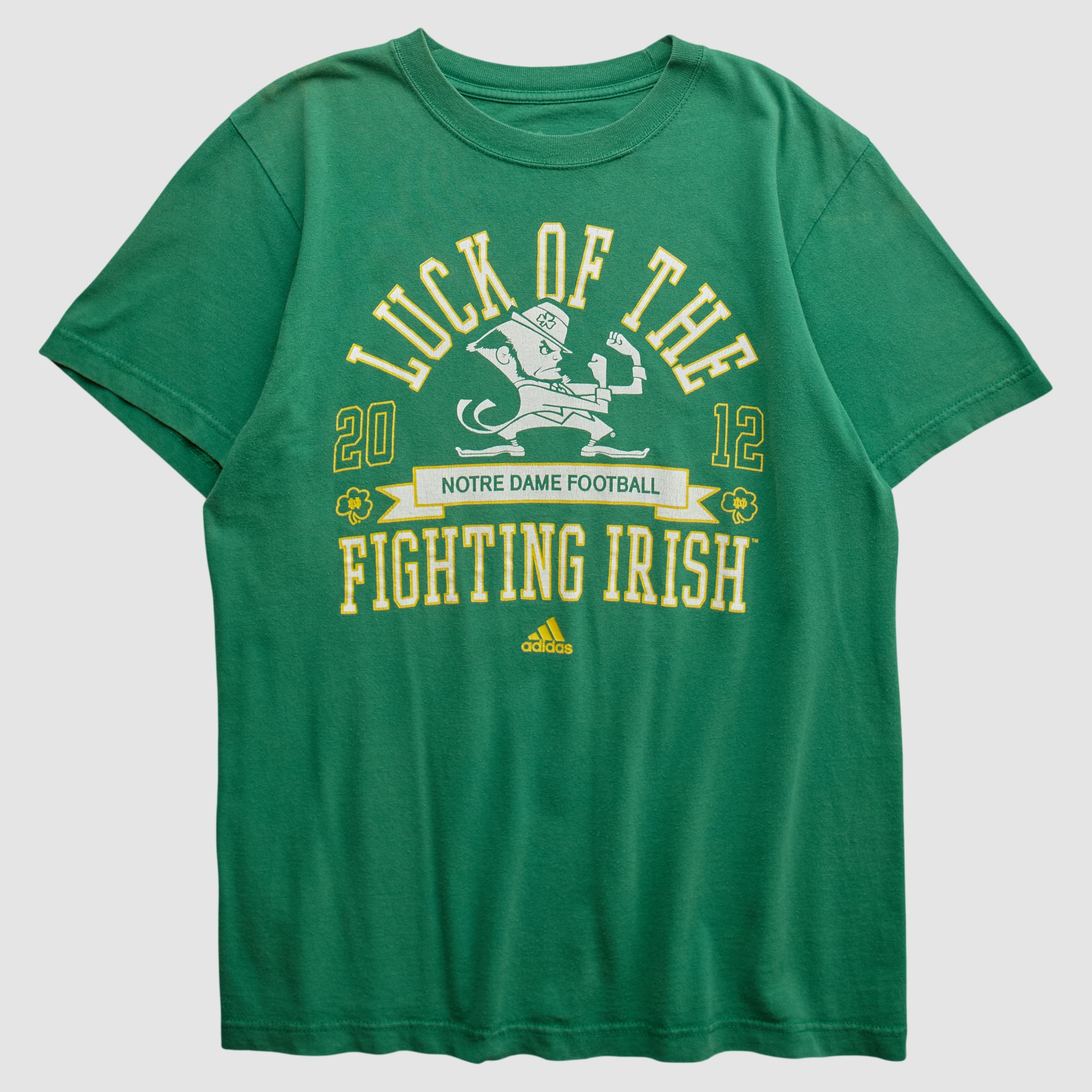 Notre Dame Fighting Irish Adidas 2012 T-shirt - Green - S
