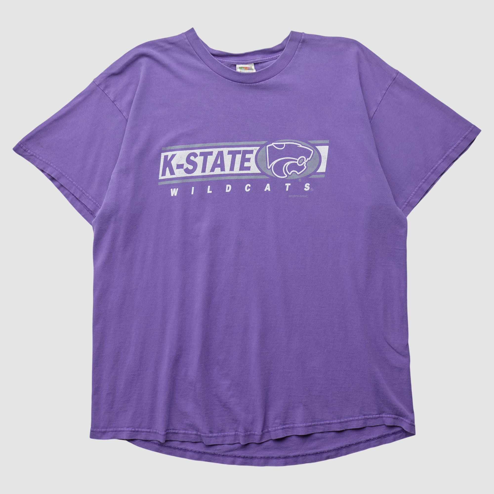 Kansas State Wildcats Fruit of the Loom 2000s T-shirt - Purple - L