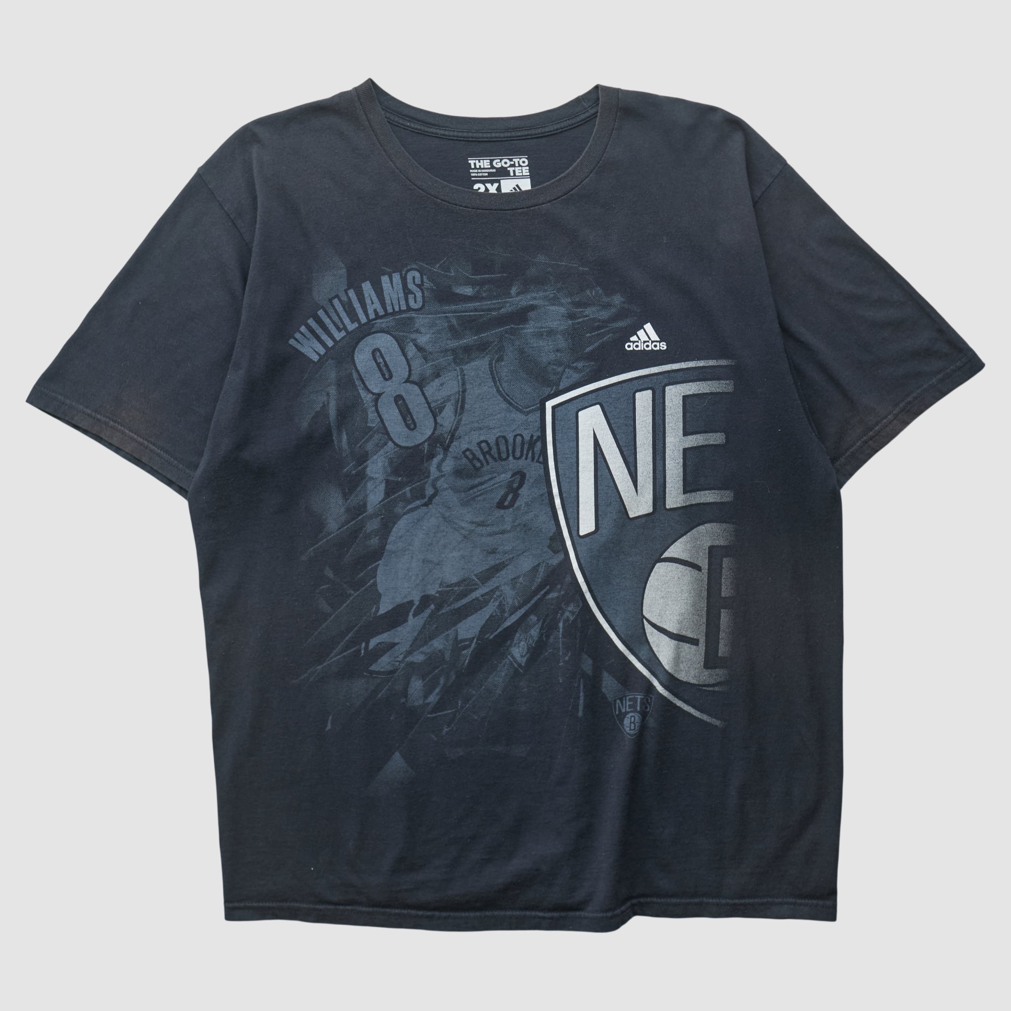 Brooklyn Nets Adidas 2010s T-shirt - Black - XL