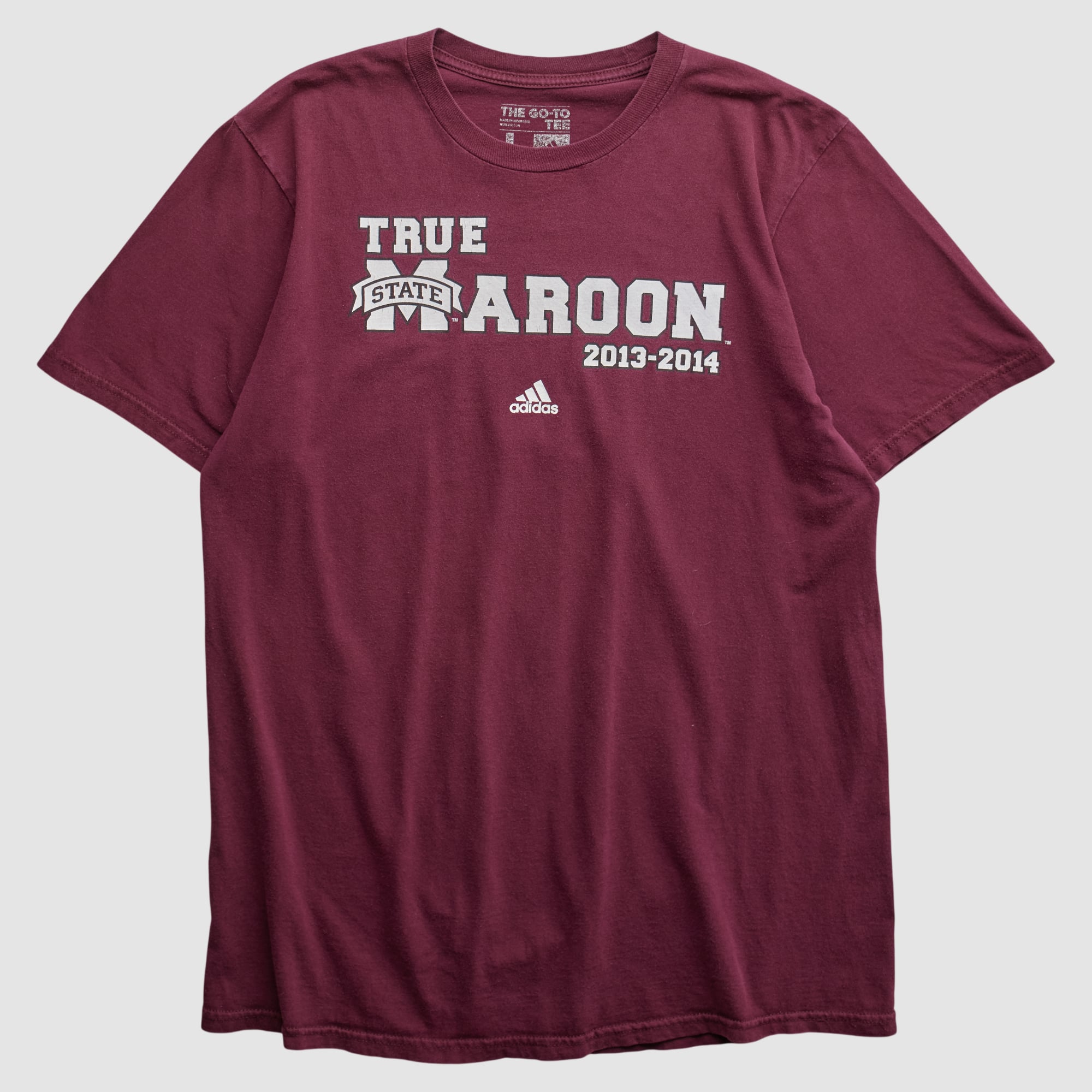 Mississippi State Bulldogs Adidas 2014 T-shirt - Maroon - L