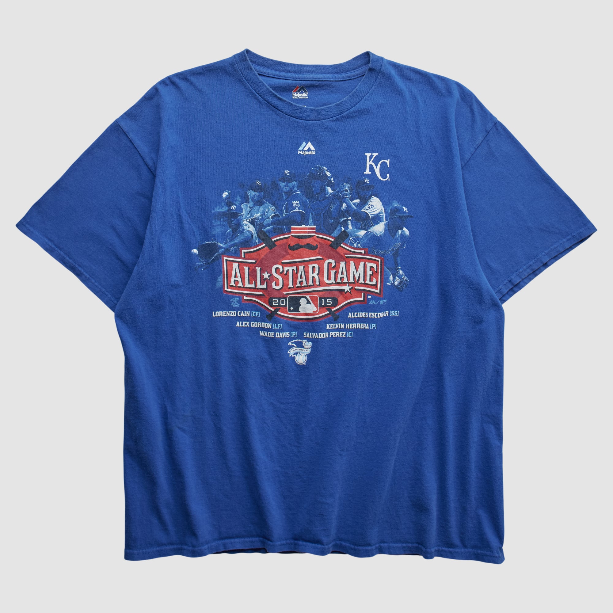 Kansas City Royals Majestic 2015 T-shirt - Blue - M