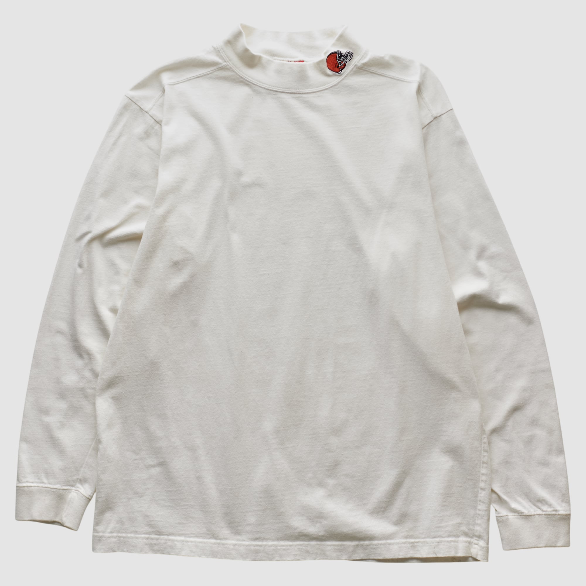 Cleveland Browns NFL 90s Long Sleeve T-shirt - White - S