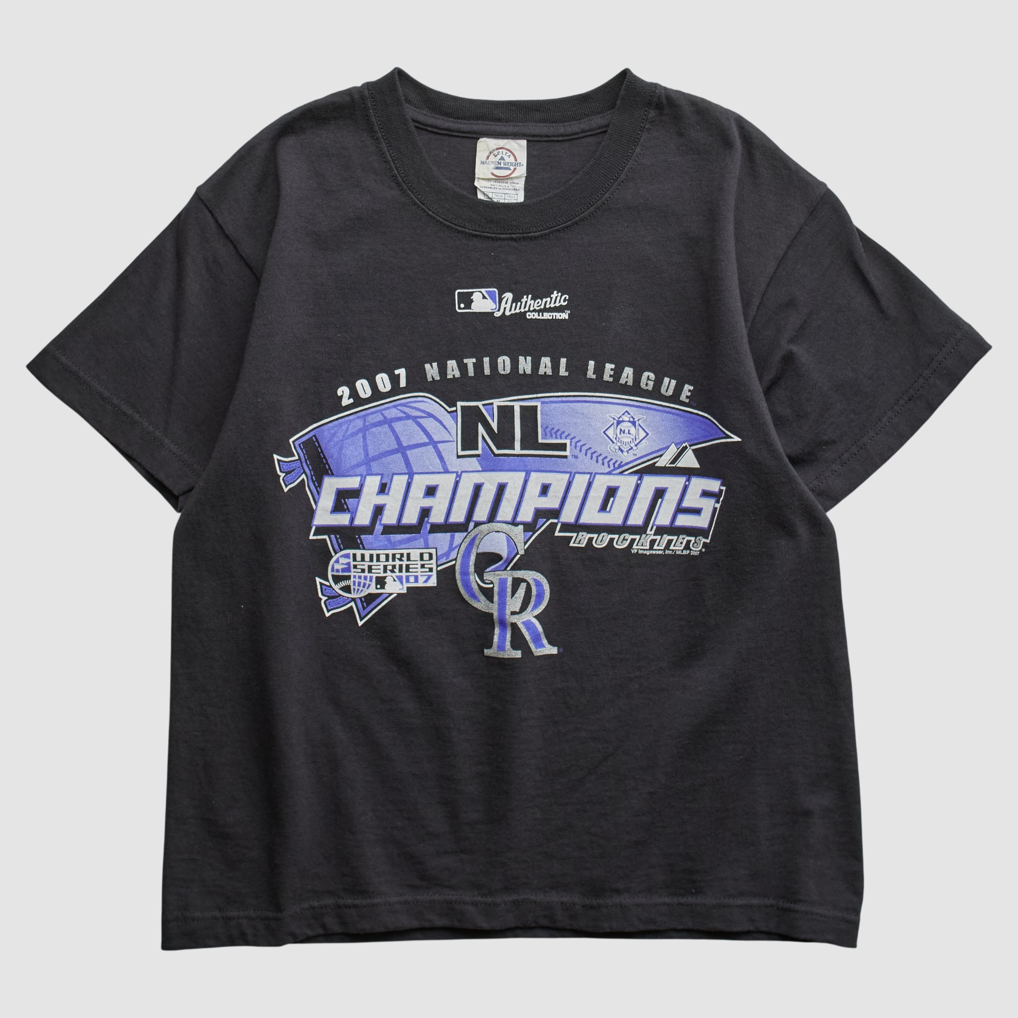 Colorado Rockies Delta 2007 T-shirt - Black - Yth L
