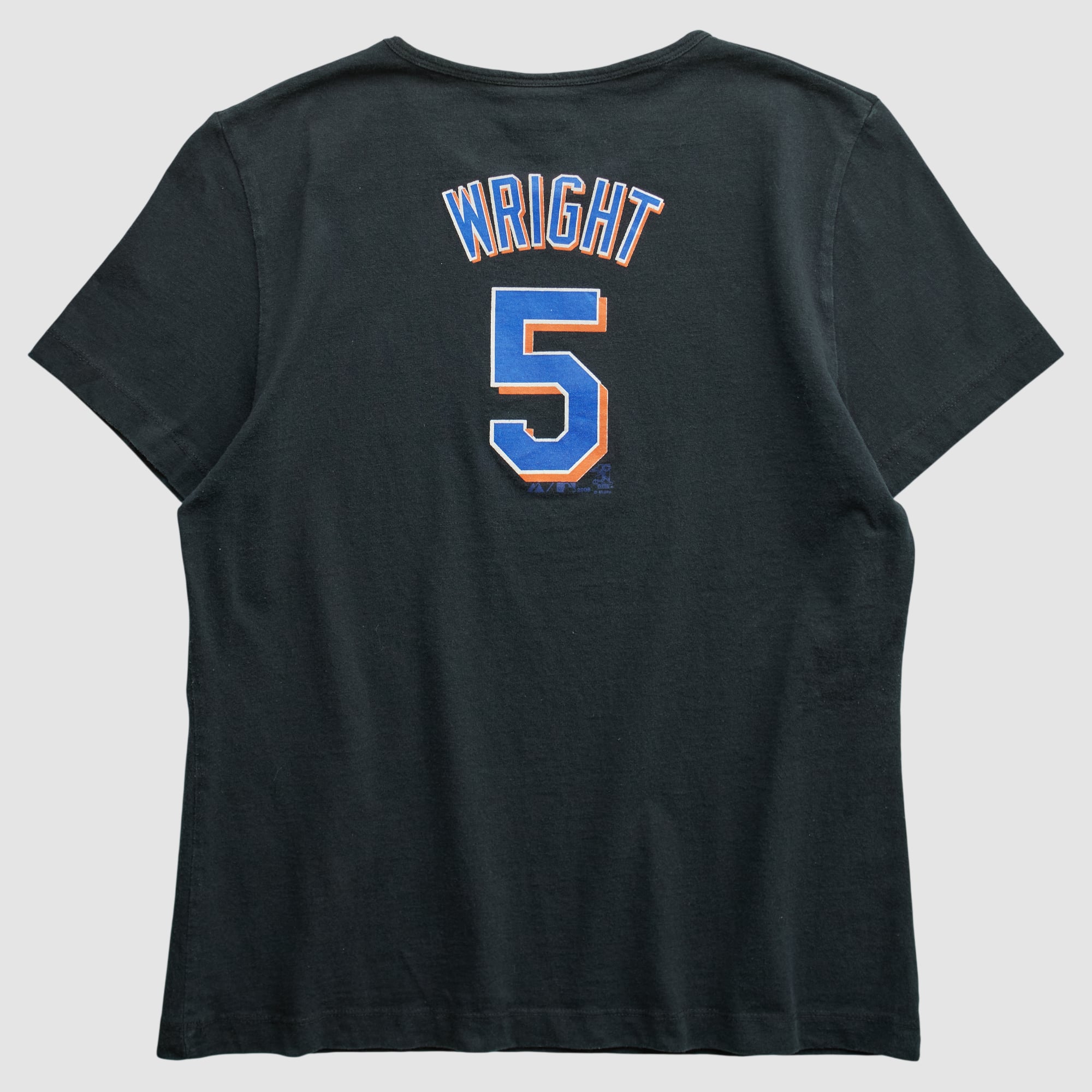 New York Mets Majestic 2008 T-shirt - Black - M