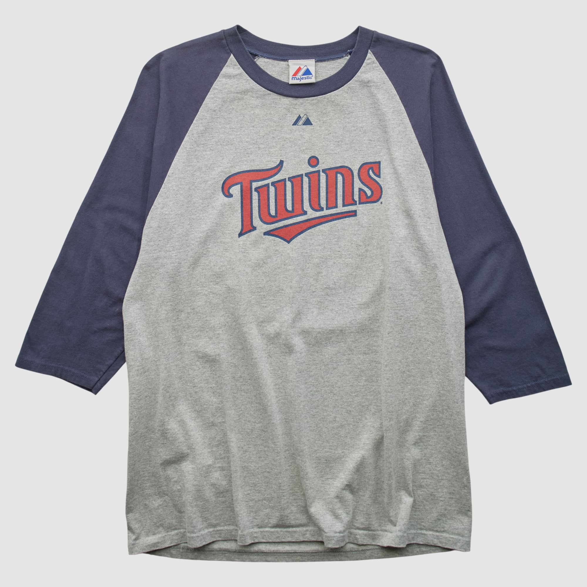 Minnesota Twins Majestic 2010 T-shirt - Heather Gray - L